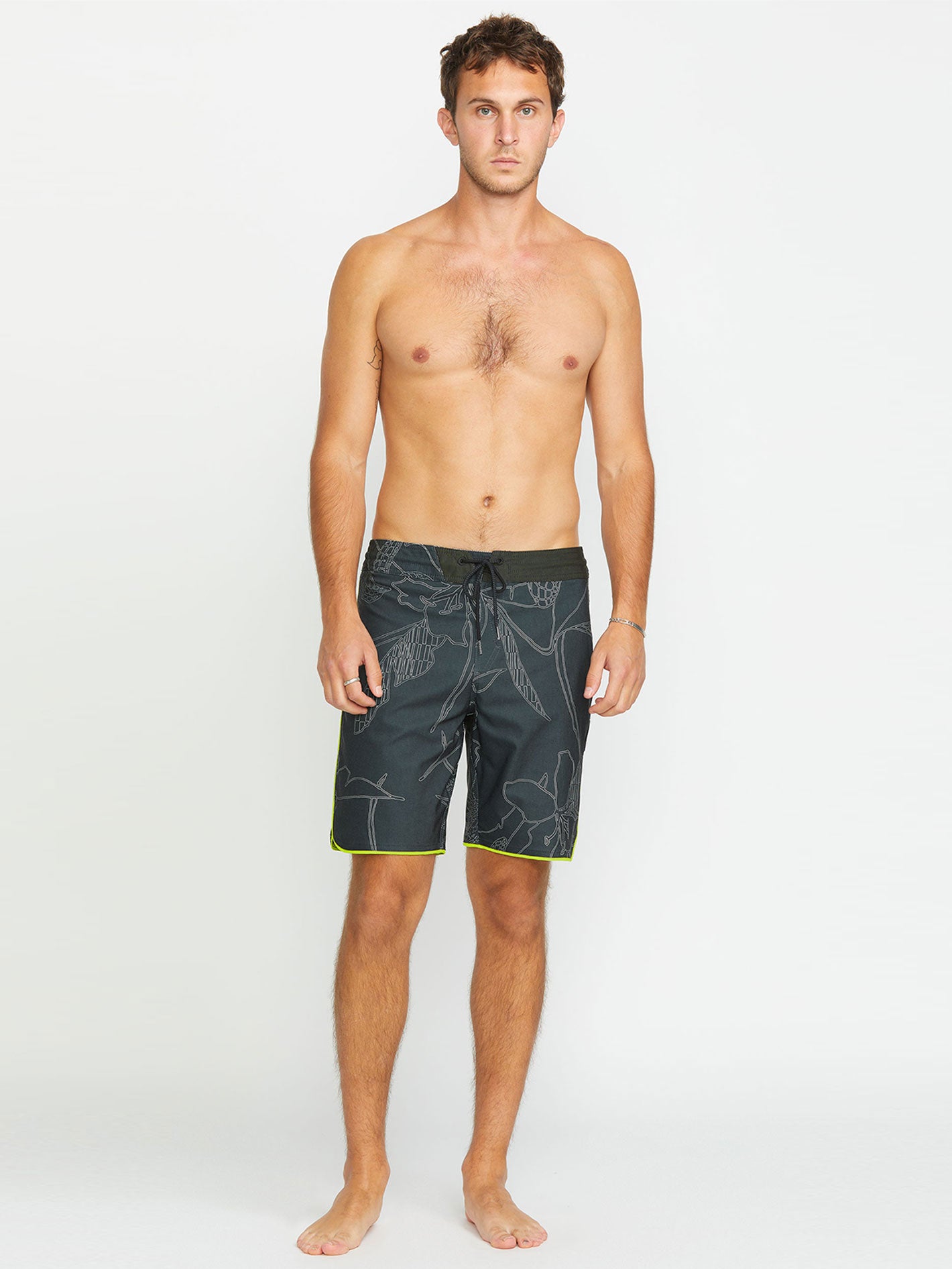 Volcom Mister Fib Sclp Stoney 19 Boardshort - Stealth