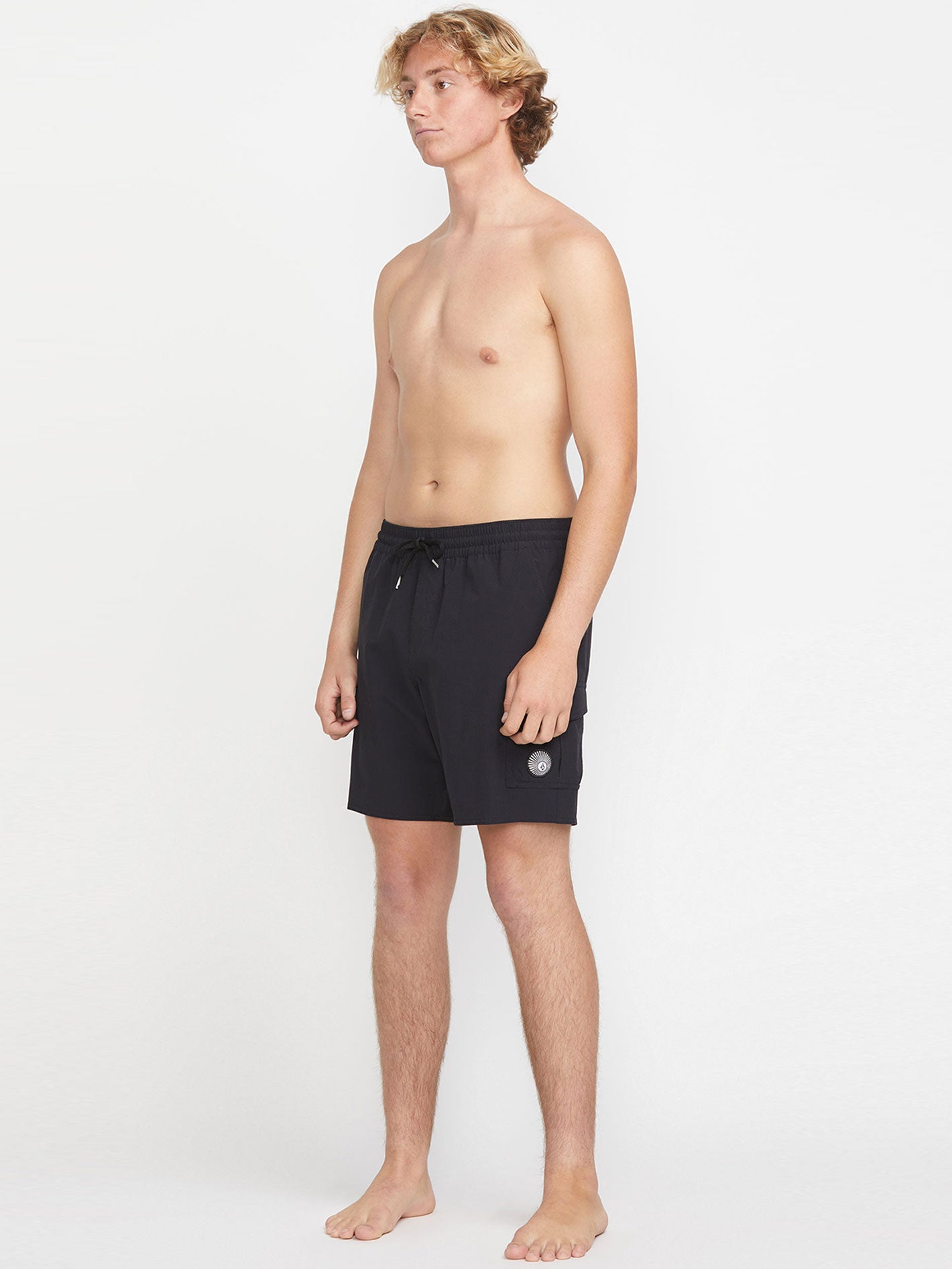 Volcom Truly Liberators Trunk 17 Boardshort - Black