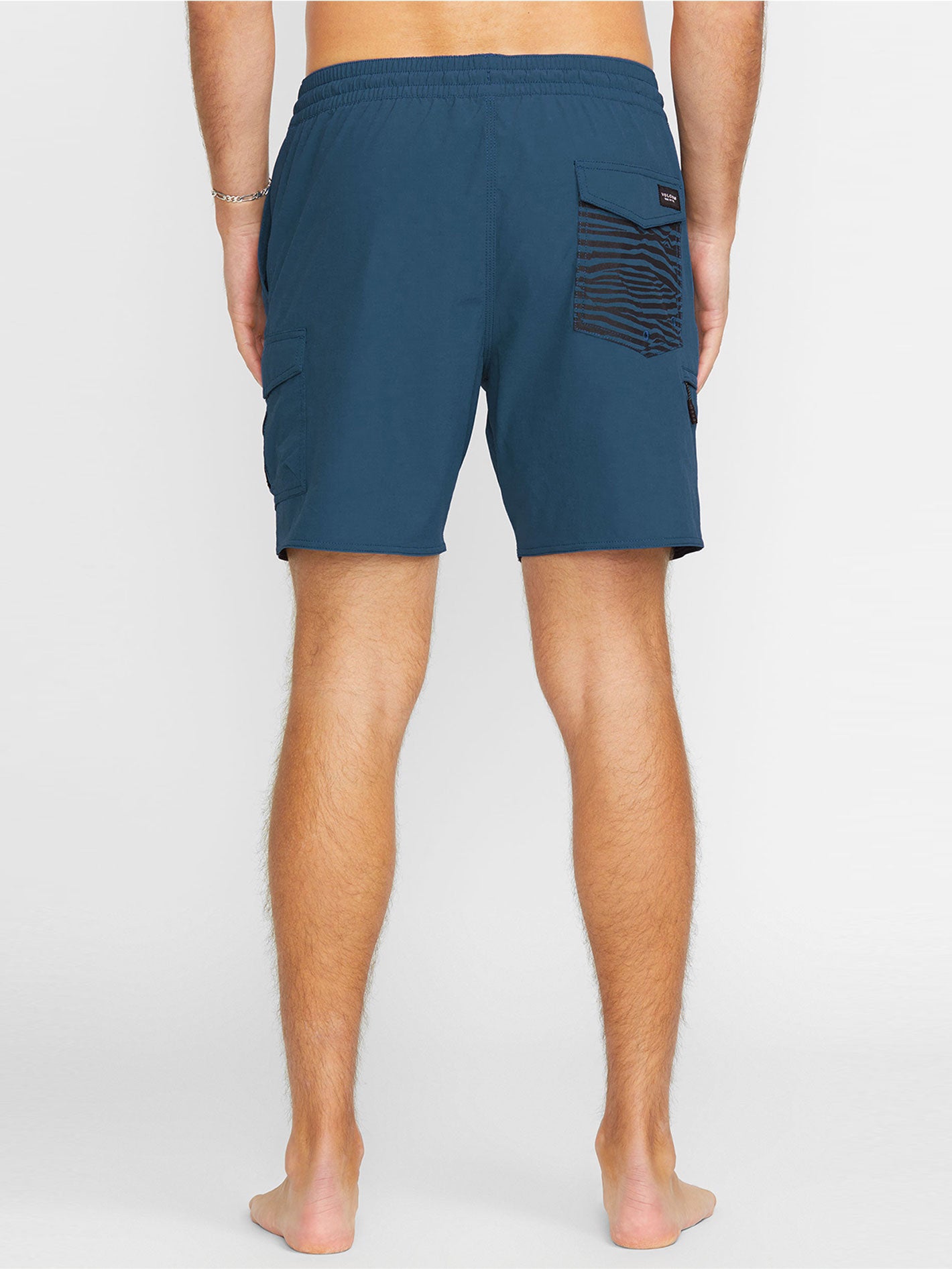 Volcom Truly Liberators Trunk 17 Boardshort - Deep Blue