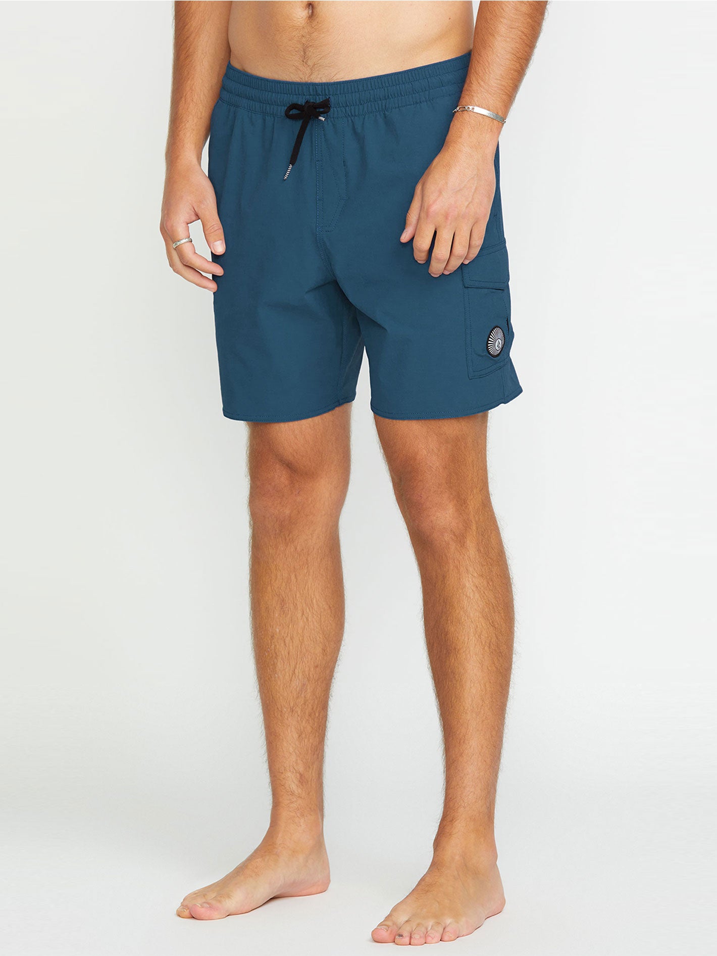 Volcom Truly Liberators Trunk 17 Boardshort - Deep Blue