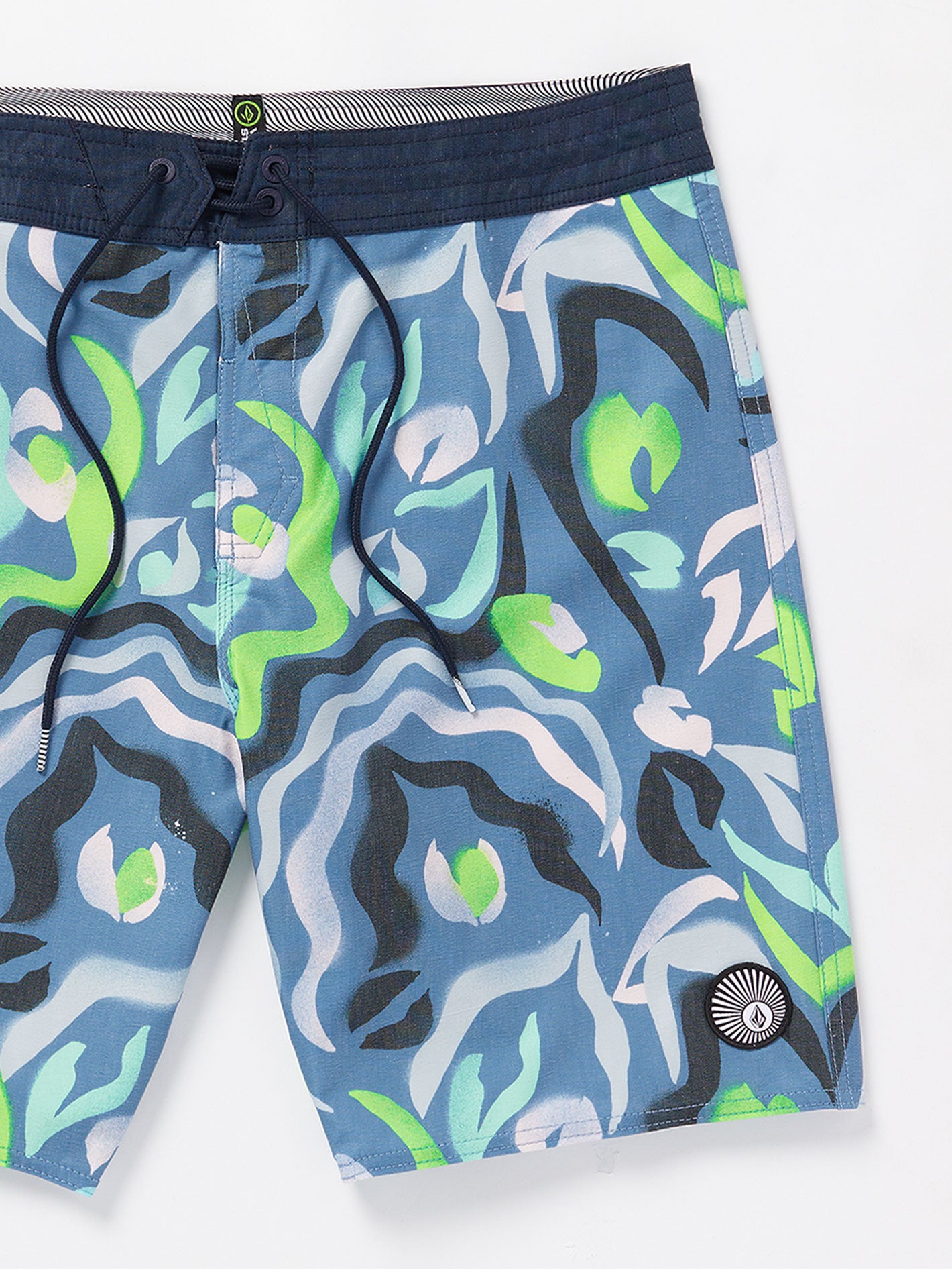 Volcom Warped Stoney 19 Boardshort - Stone Blue