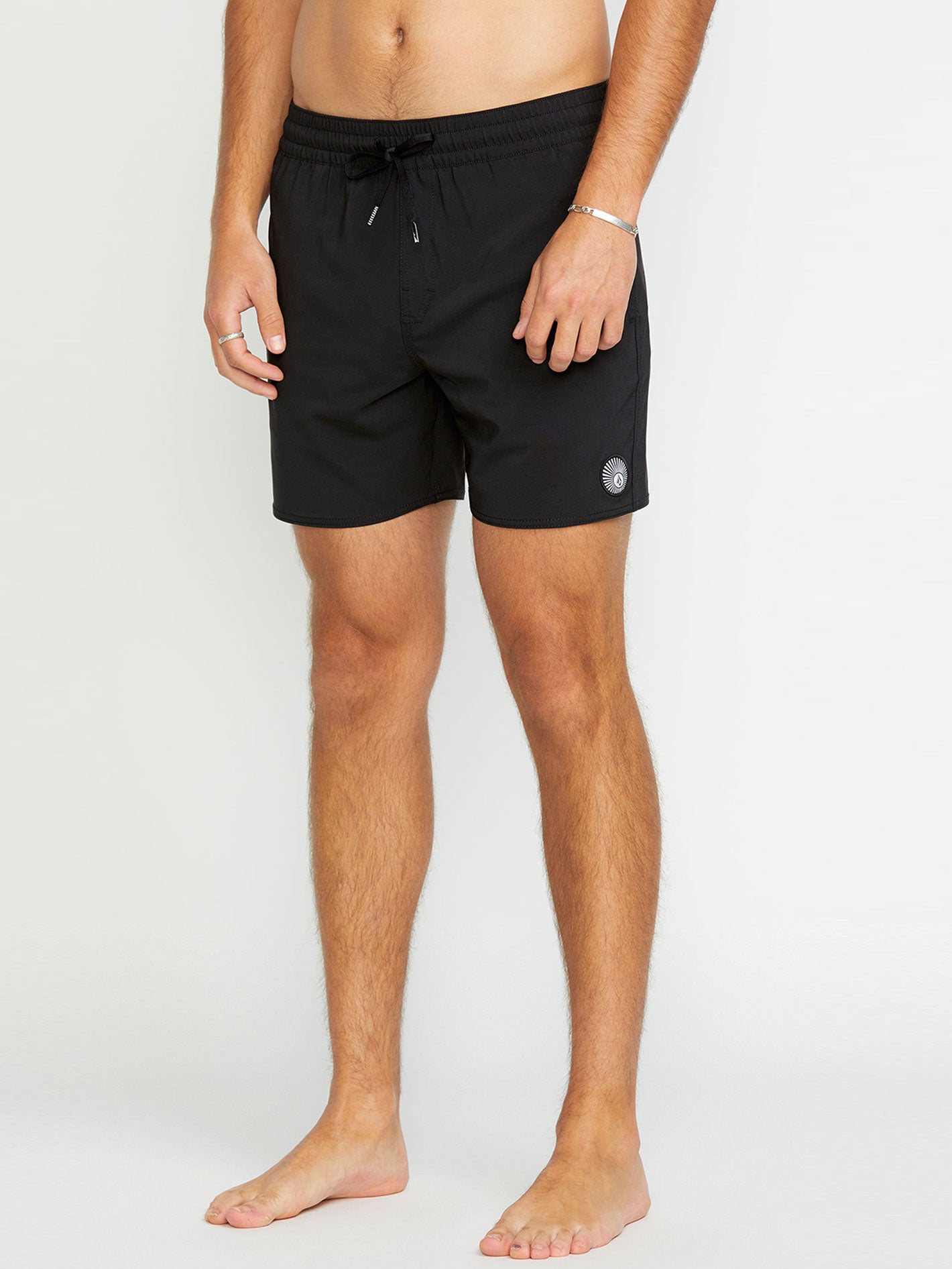 Volcom Lido Solid Trunk 16 Boardshort - Black