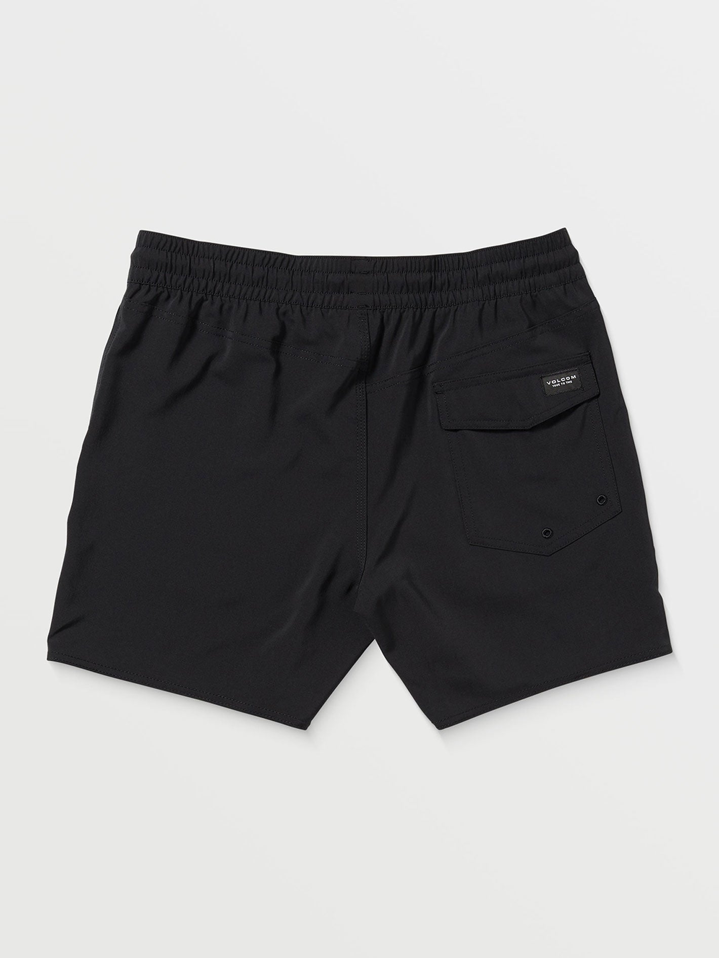 Volcom Lido Solid Trunk 16 Boardshort - Black