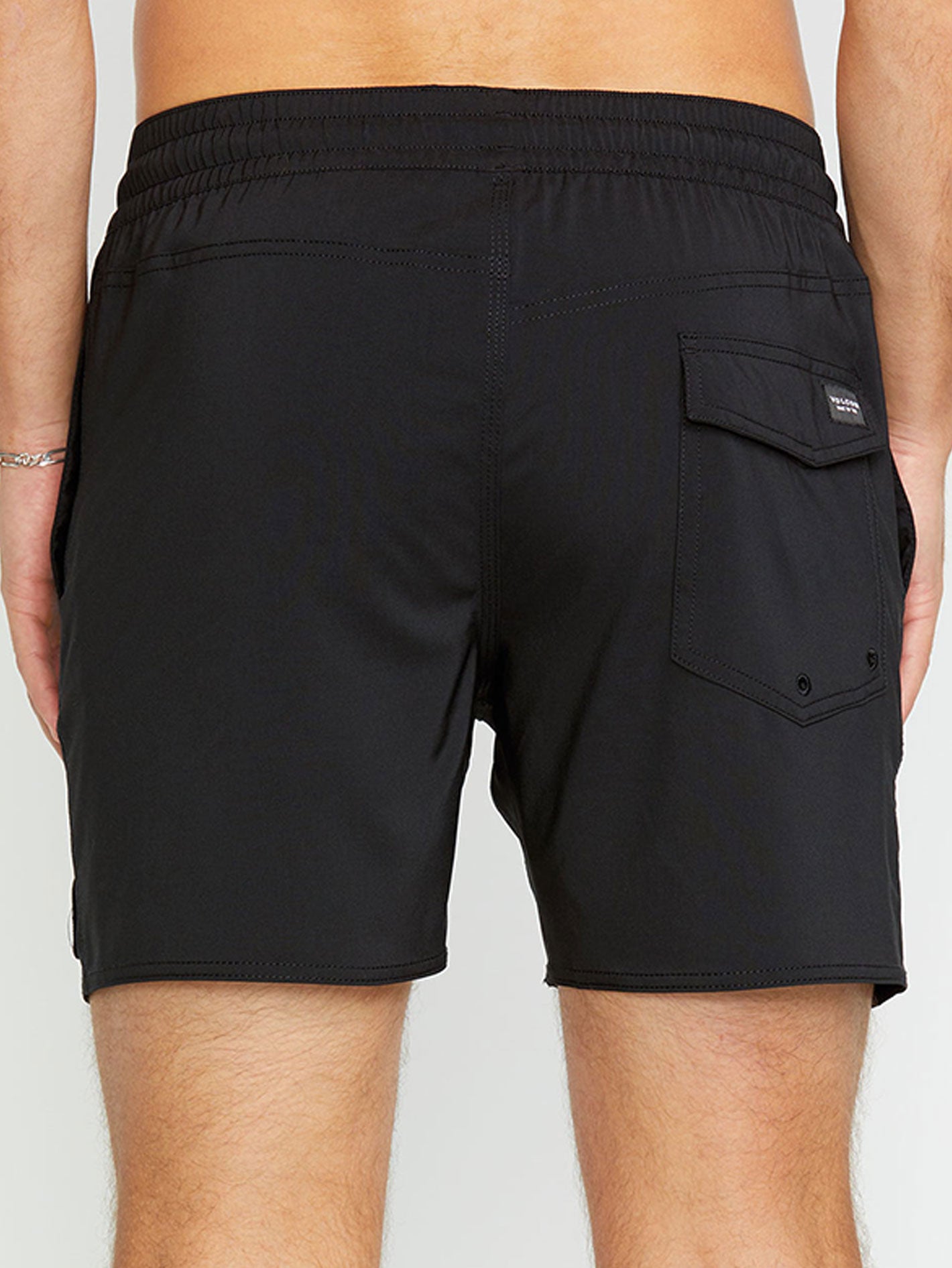 Volcom Lido Solid Trunk 16 Boardshort - Black