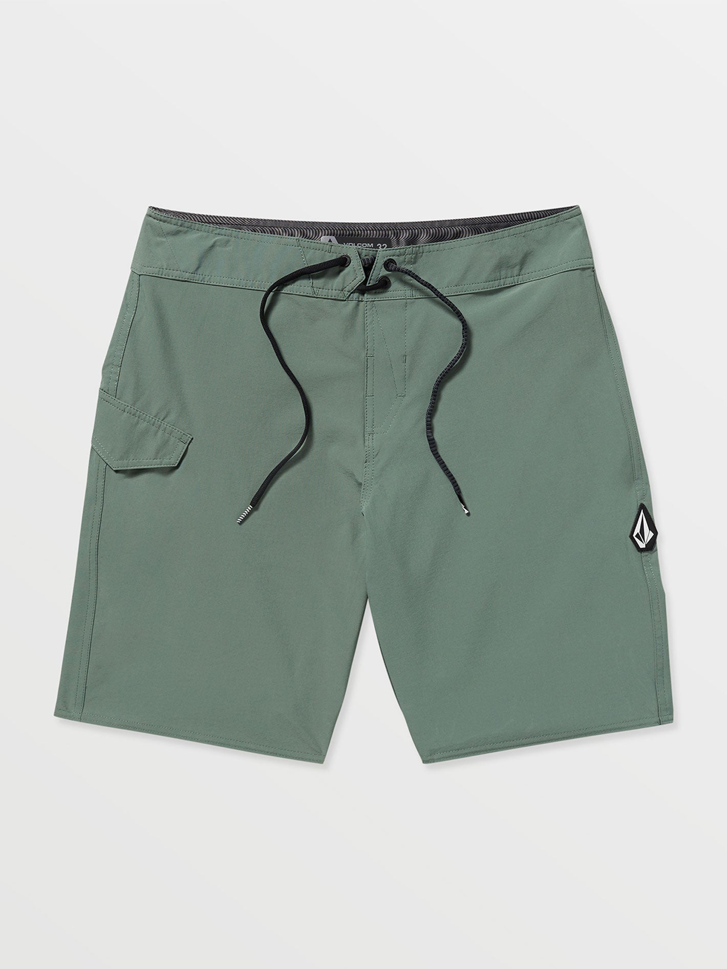 Volcom Lido Solid Mod 20 Boardshort - Light Olive