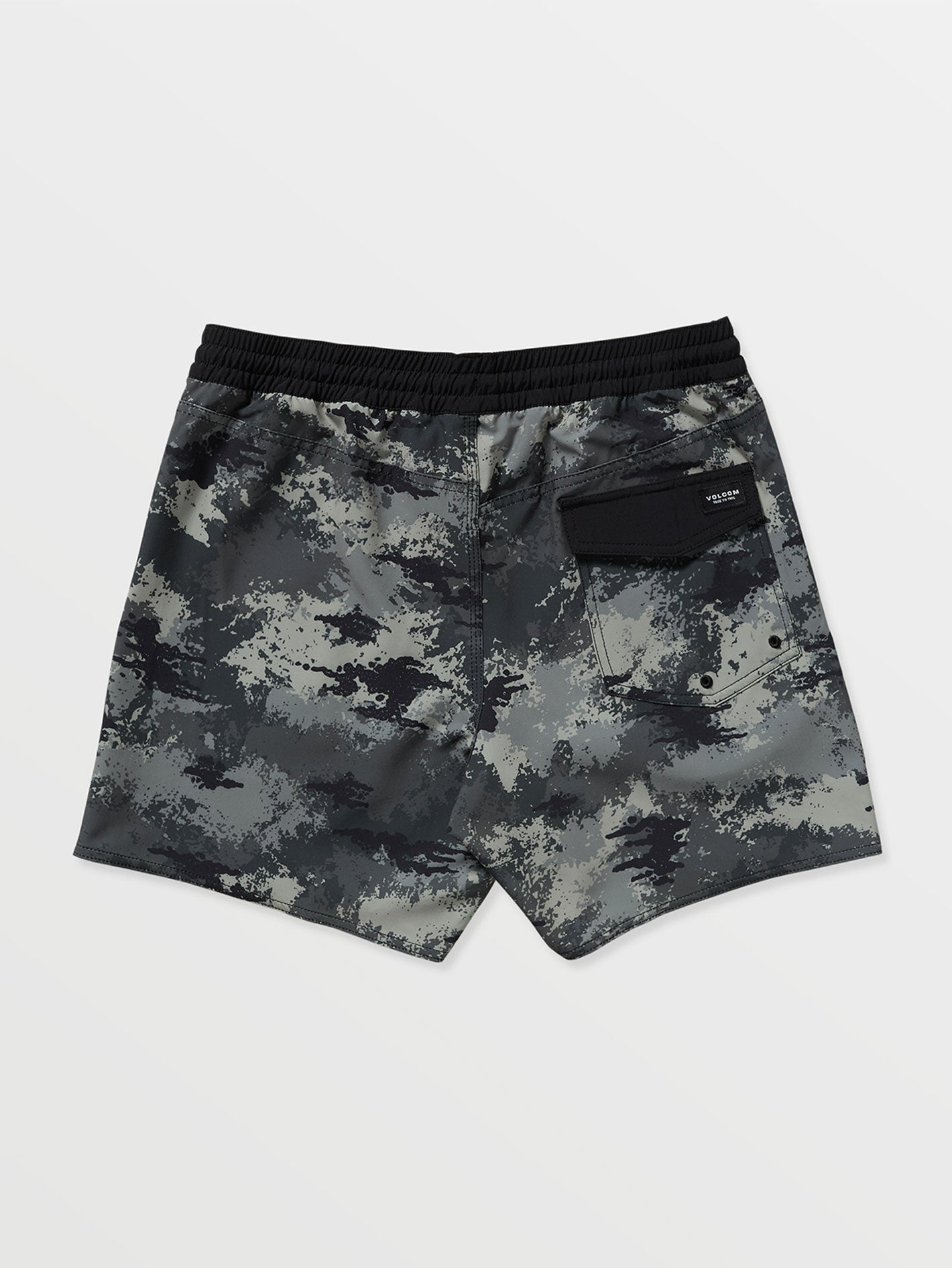 Volcom Lido Print Trunk 16 Boardshort - Black