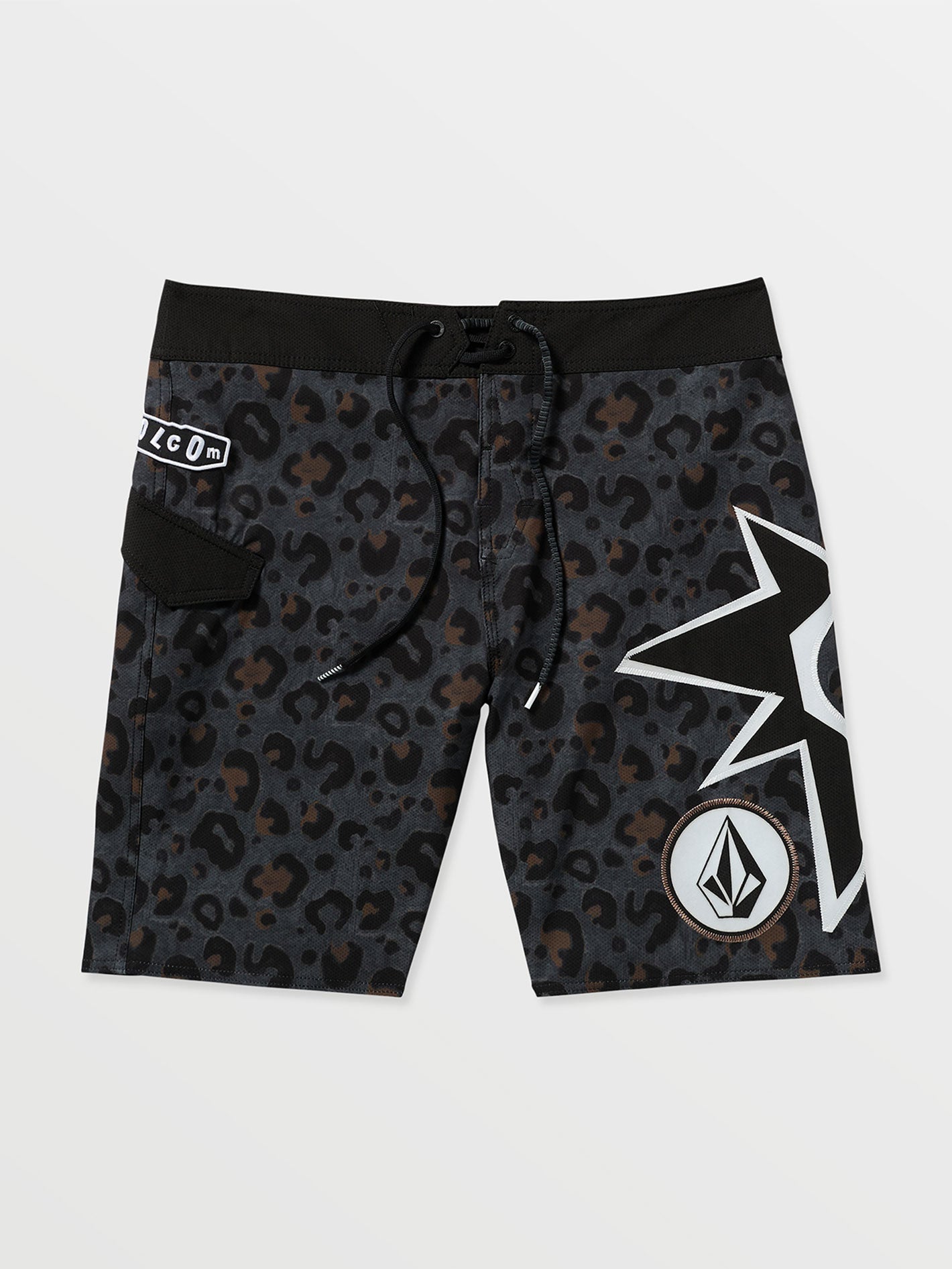 Volcom St4r G4zer Mod 20 Boardshort - Asphalt Black