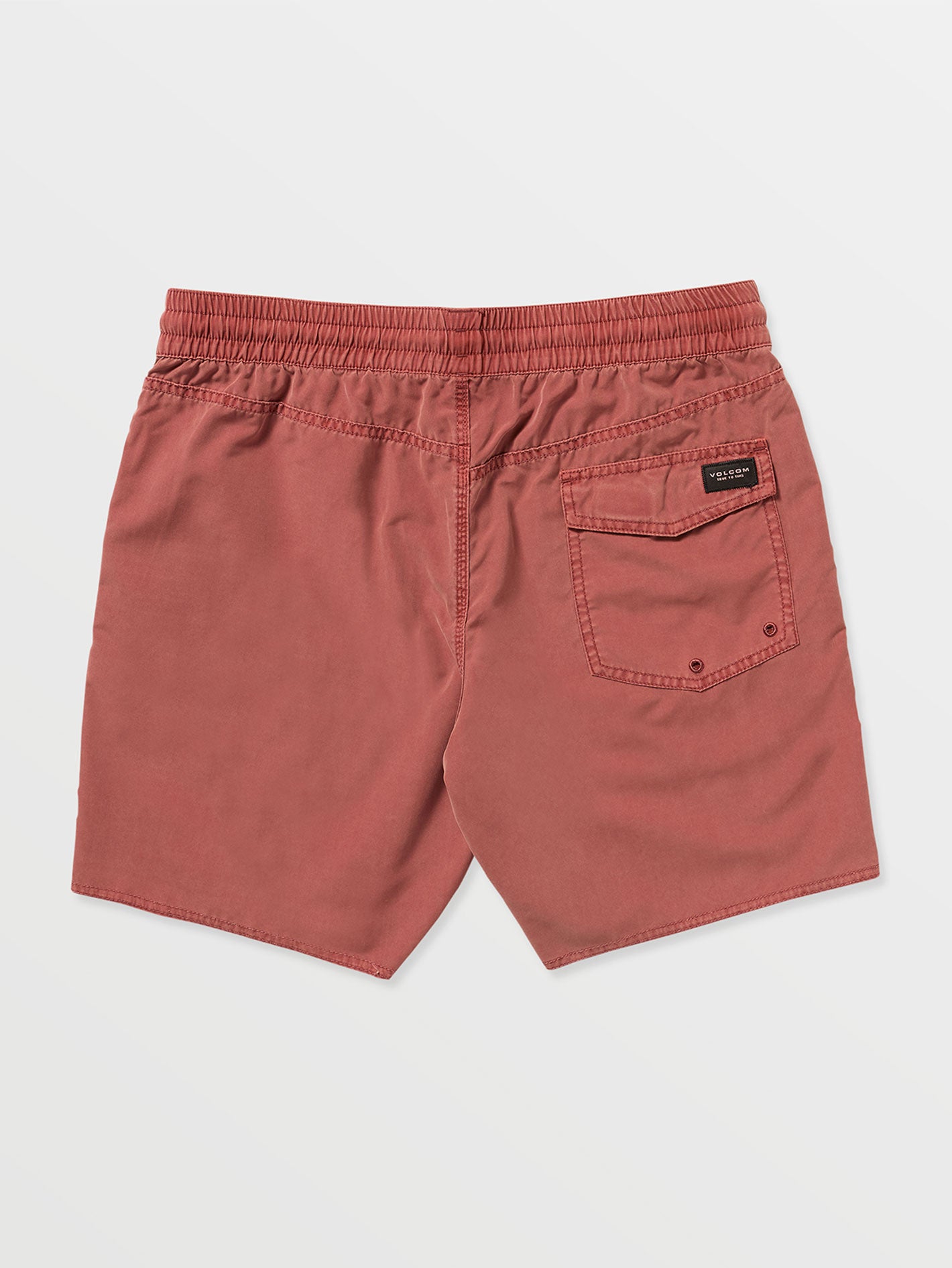 Volcom Center Trunk 17 Boardshort - Mahogany