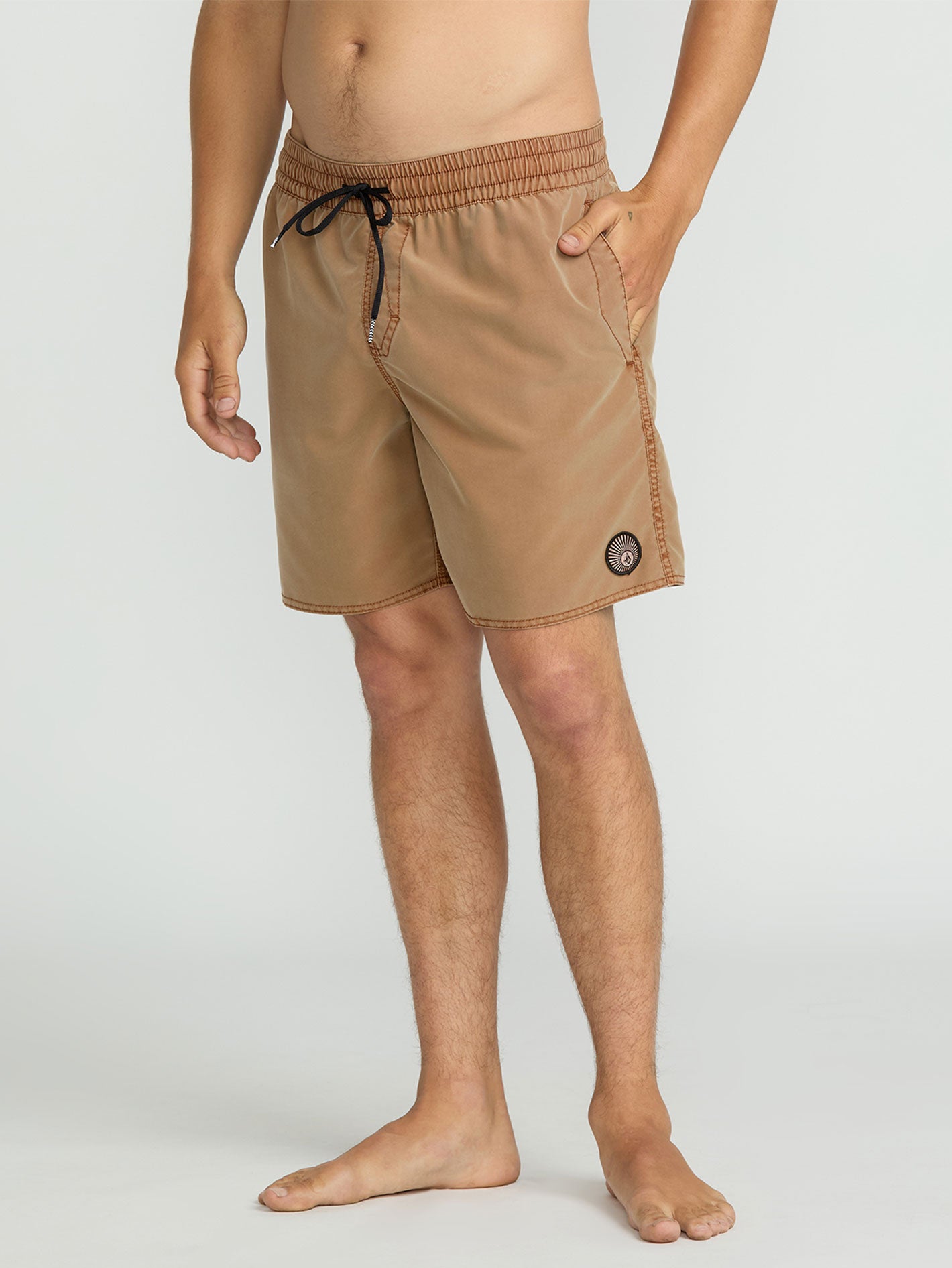 Volcom Center Trunk 17 Boardshort - Coconut Shell