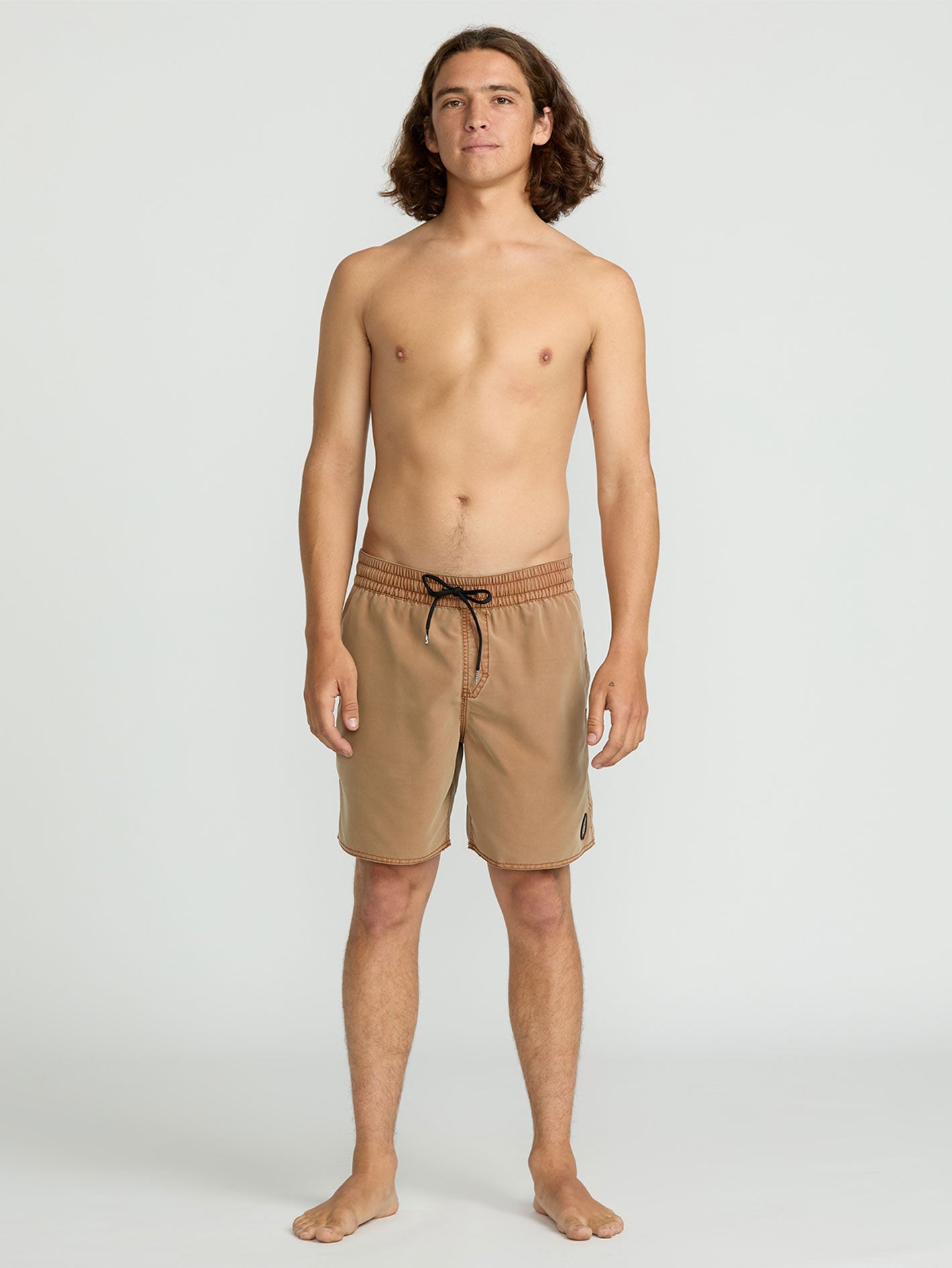 Volcom Center Trunk 17 Boardshort - Coconut Shell