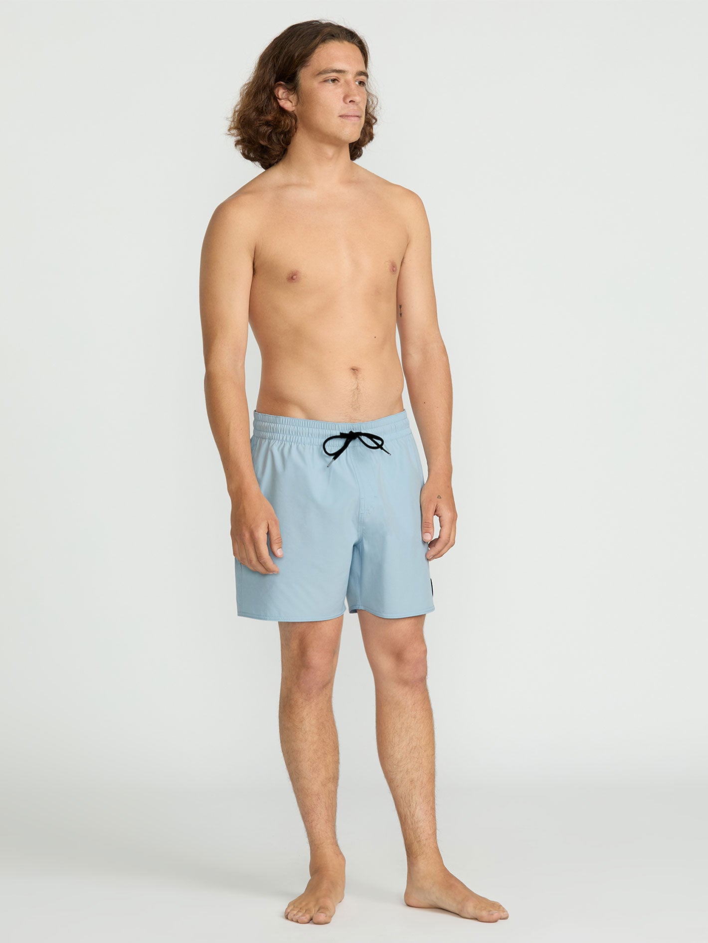 Volcom Lido Solid Trunk 16 Boardshort - Carolina Blue