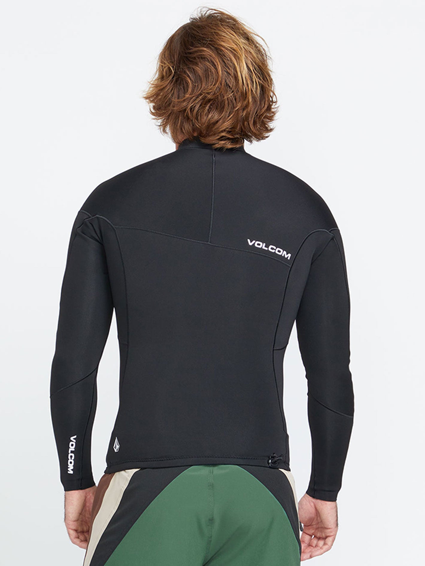 Volcom 1.5mm Pull Over Jacket  - Black