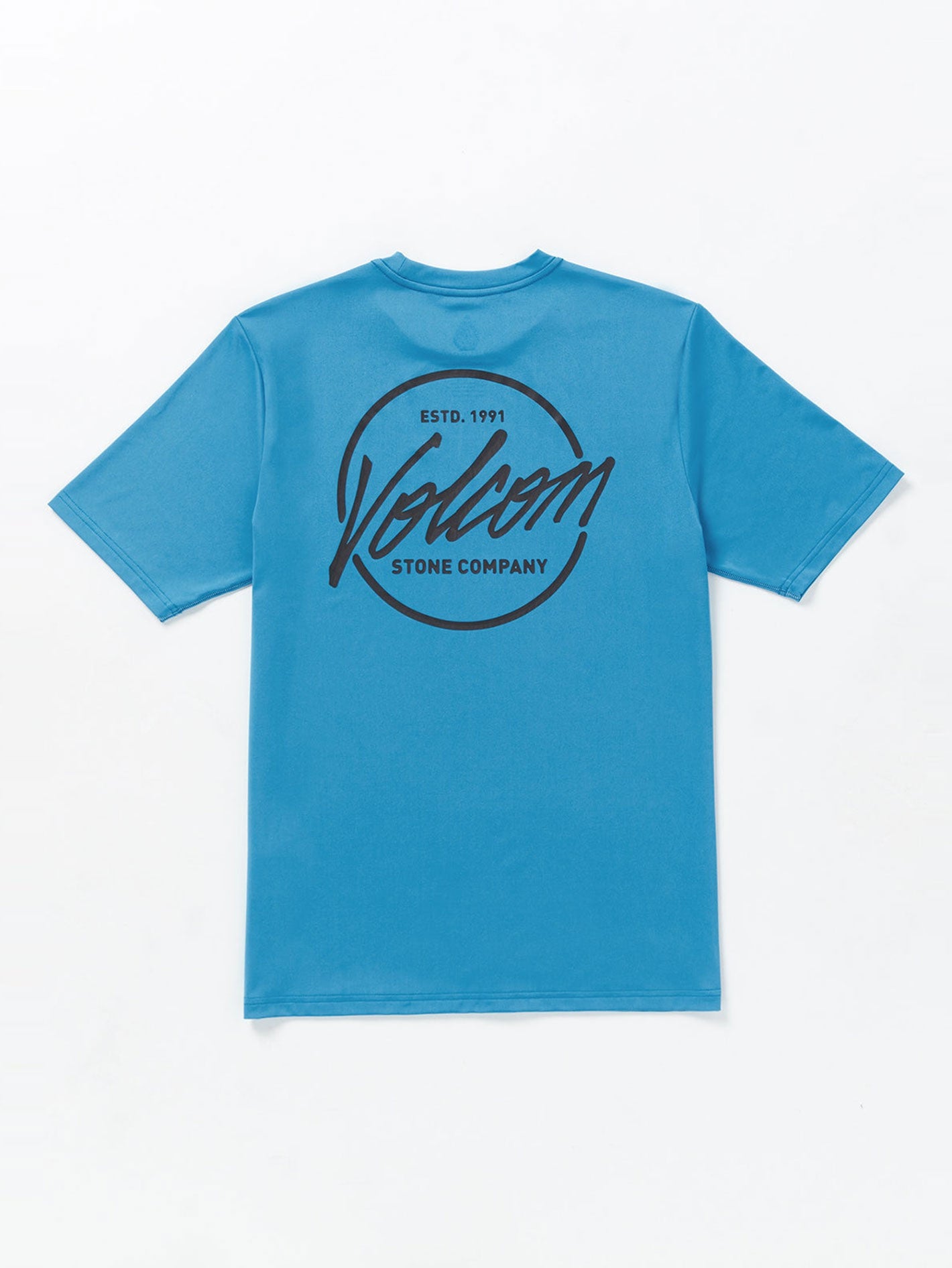 Volcom Stone Stamp Rashguard - Tidal Blue