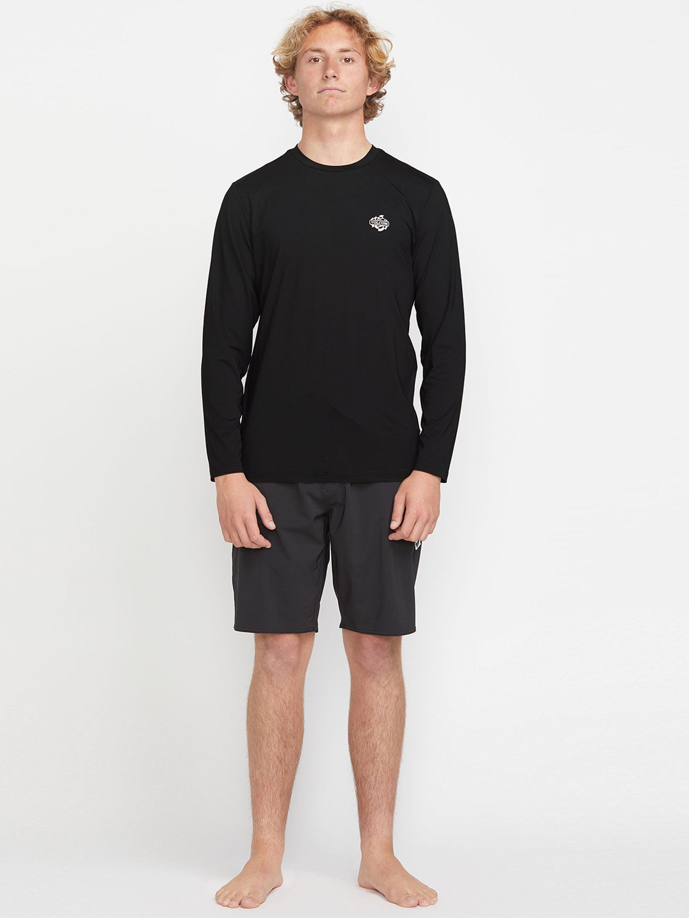 Line Rider Volcom Track Volcom Oval Track Loose - Black – Volcom Indonesia Online Store