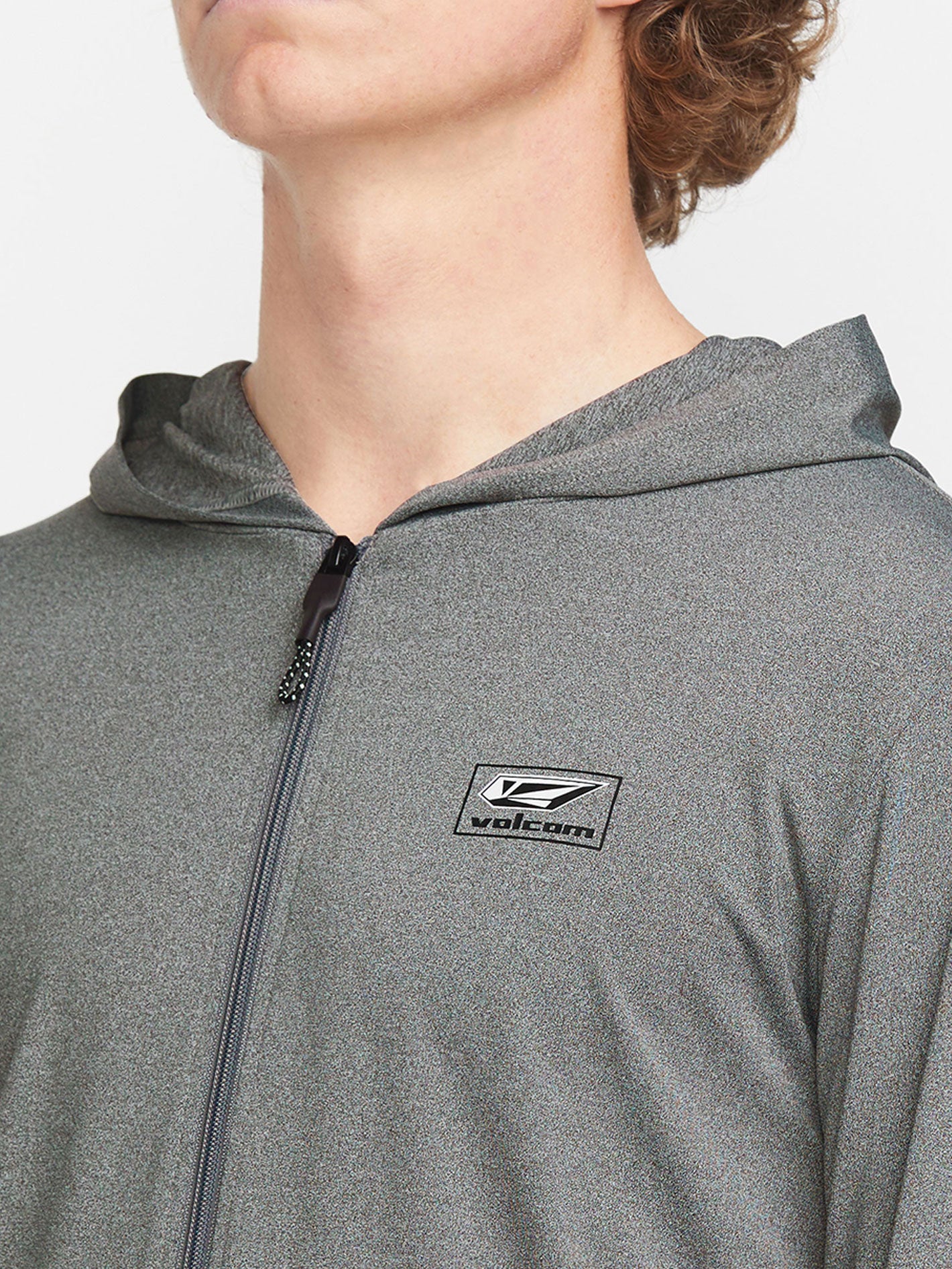 Volcom Modstone Loose Zip  - Heather Grey