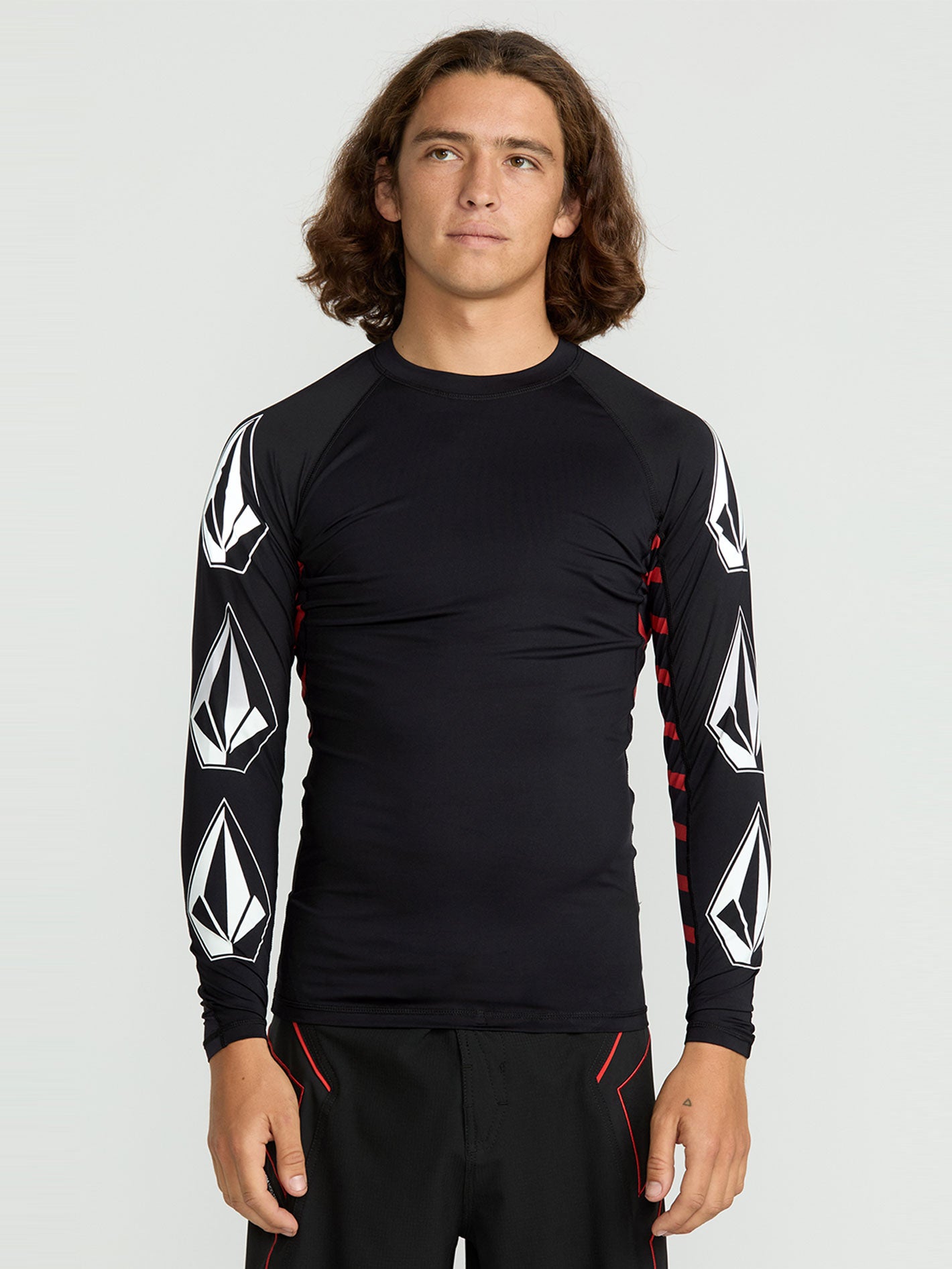 Volcom Sv Jack Robinson Tght  - Black Red