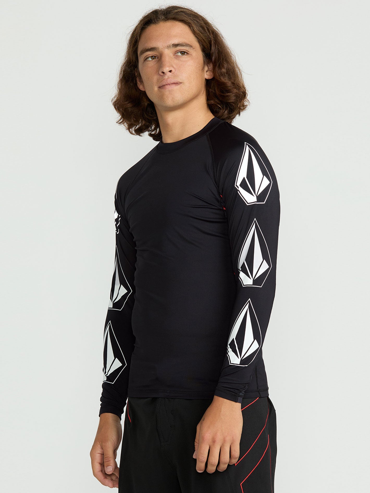 Volcom Sv Jack Robinson Tght  - Black Red