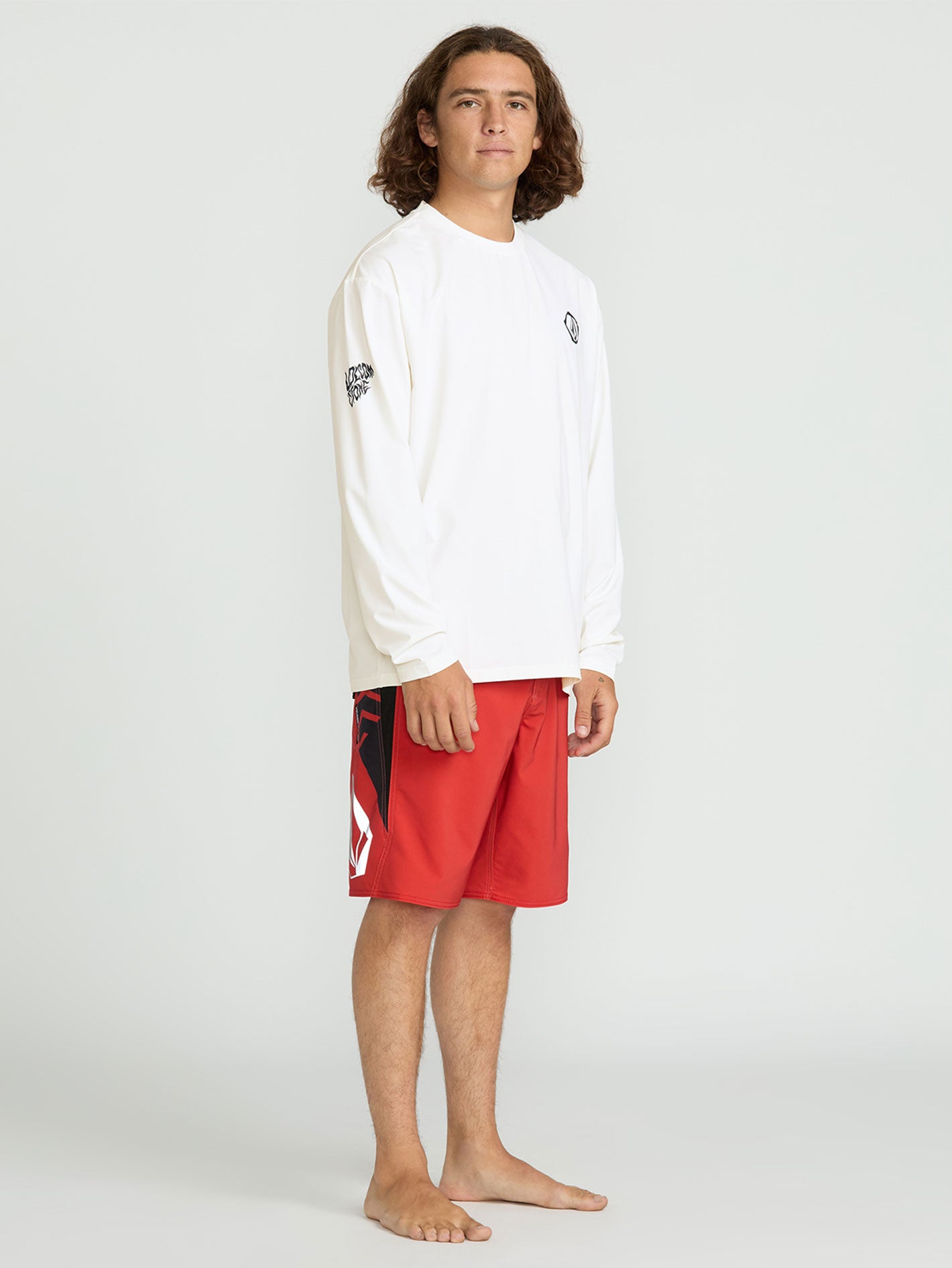 Volcom Wavvyyy Surf Tee - White