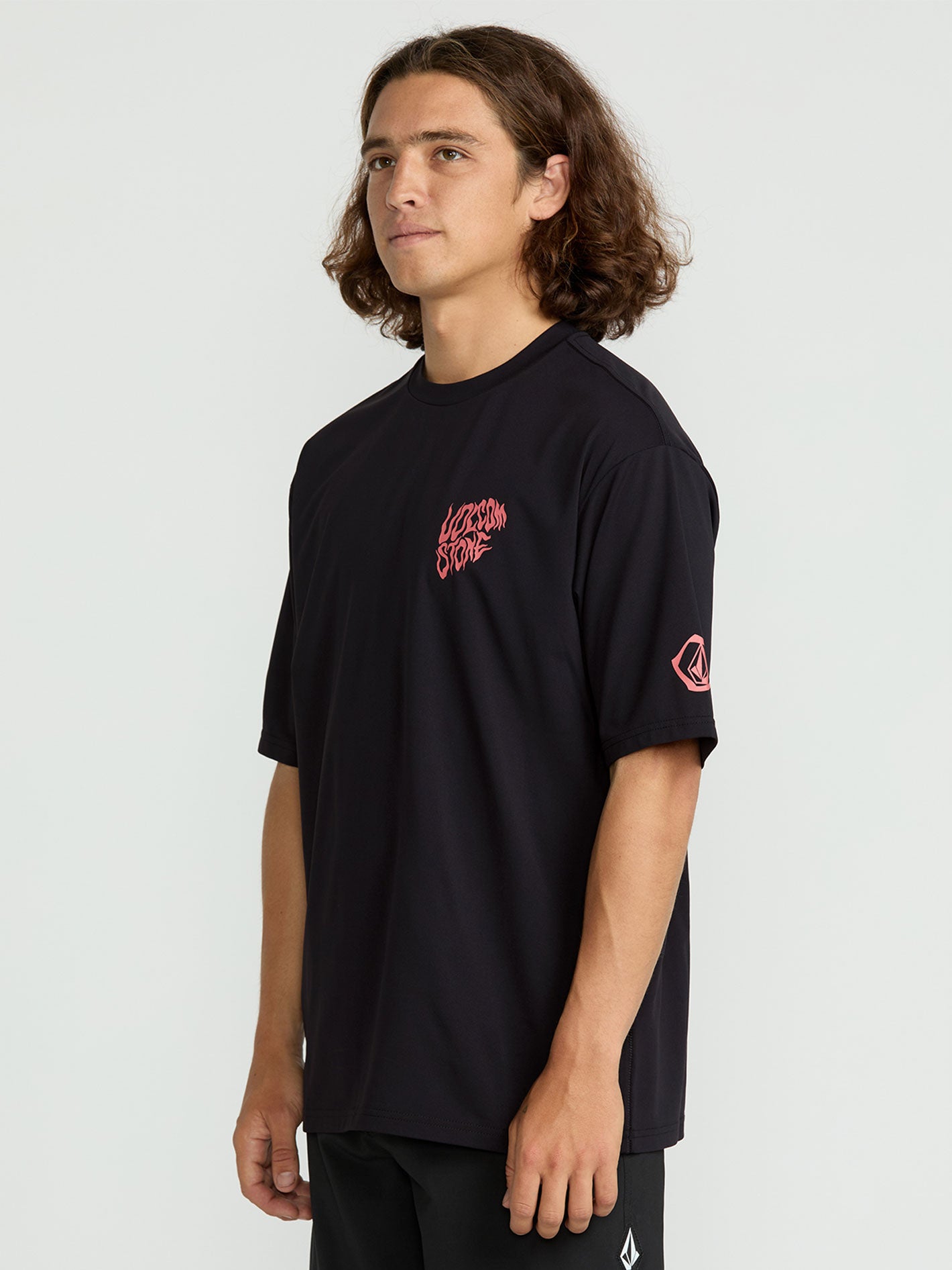 Volcom Wavvyyy Surf Tee - Black