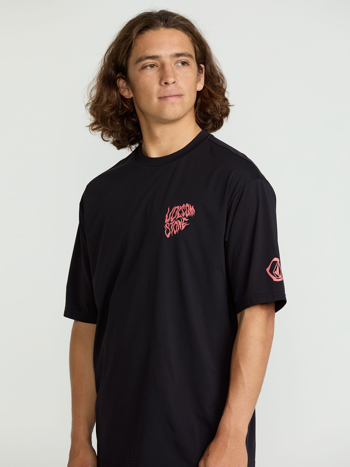 Volcom Wavvyyy Surf Tee - Black