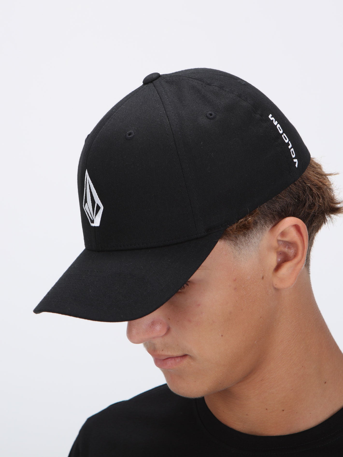 Volcom Full Stone Flexfit Cap - Black