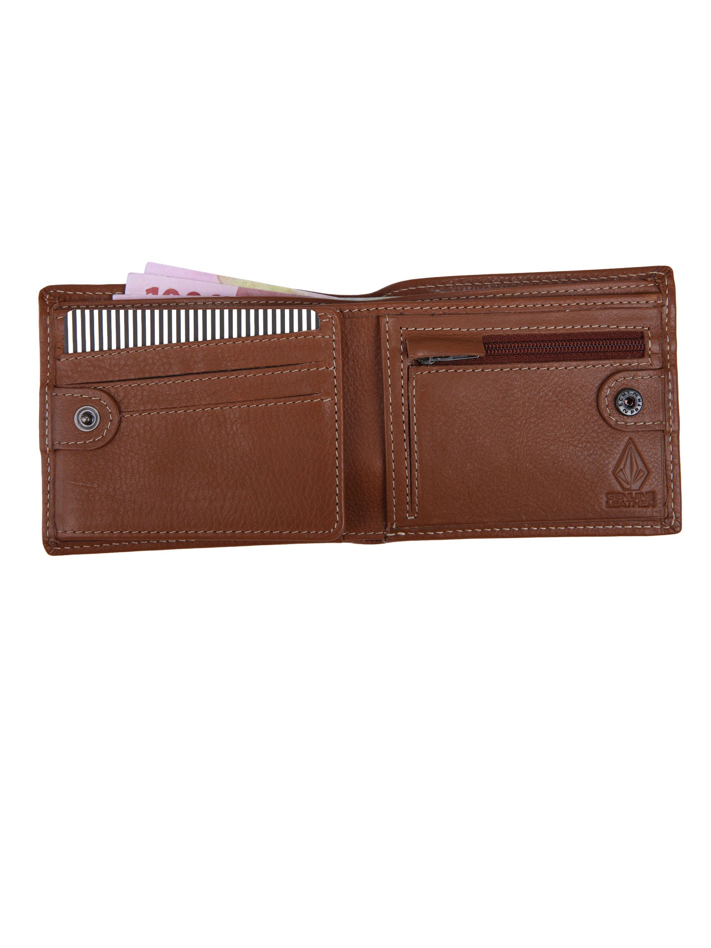 Volcom Single Stone Wallet - Tan