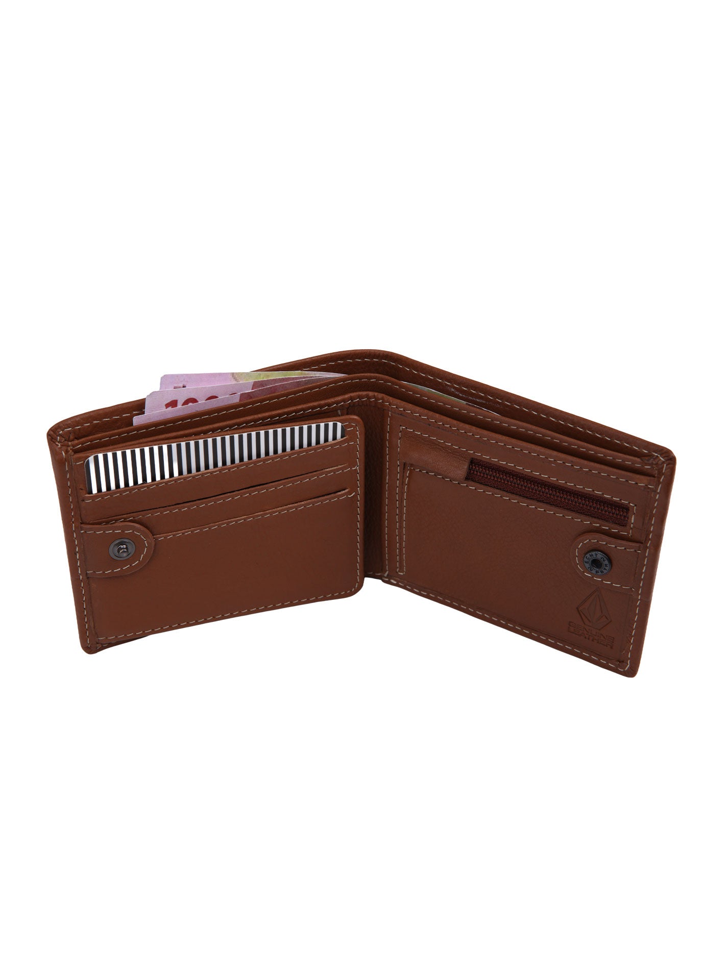 Volcom Single Stone Wallet - Tan