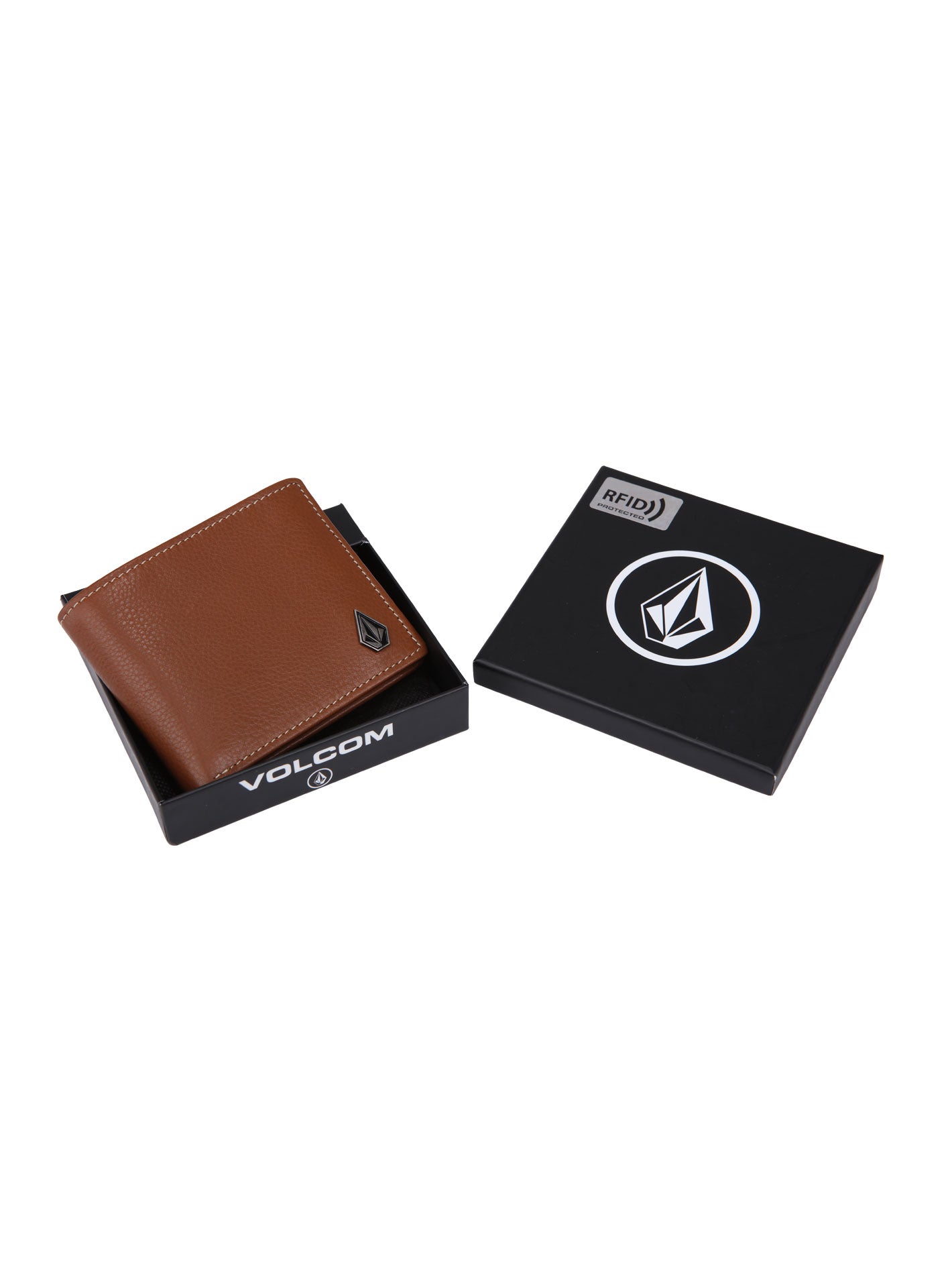 Volcom Single Stone Wallet - Tan