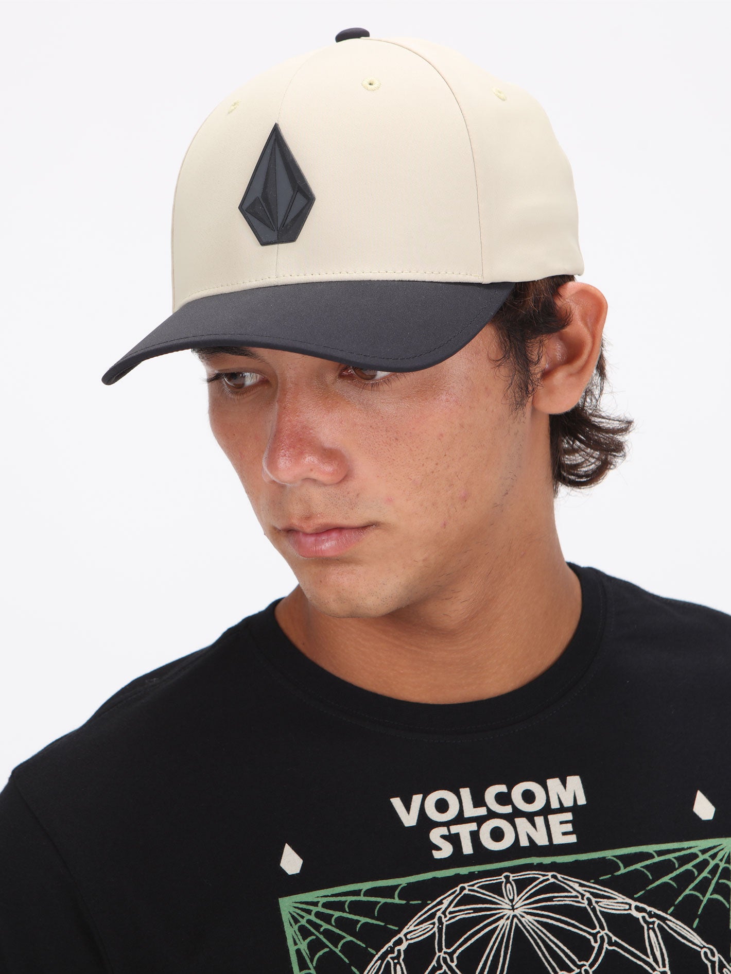 Volcom Stone Tech Flexfit Delta Cap - Dessert