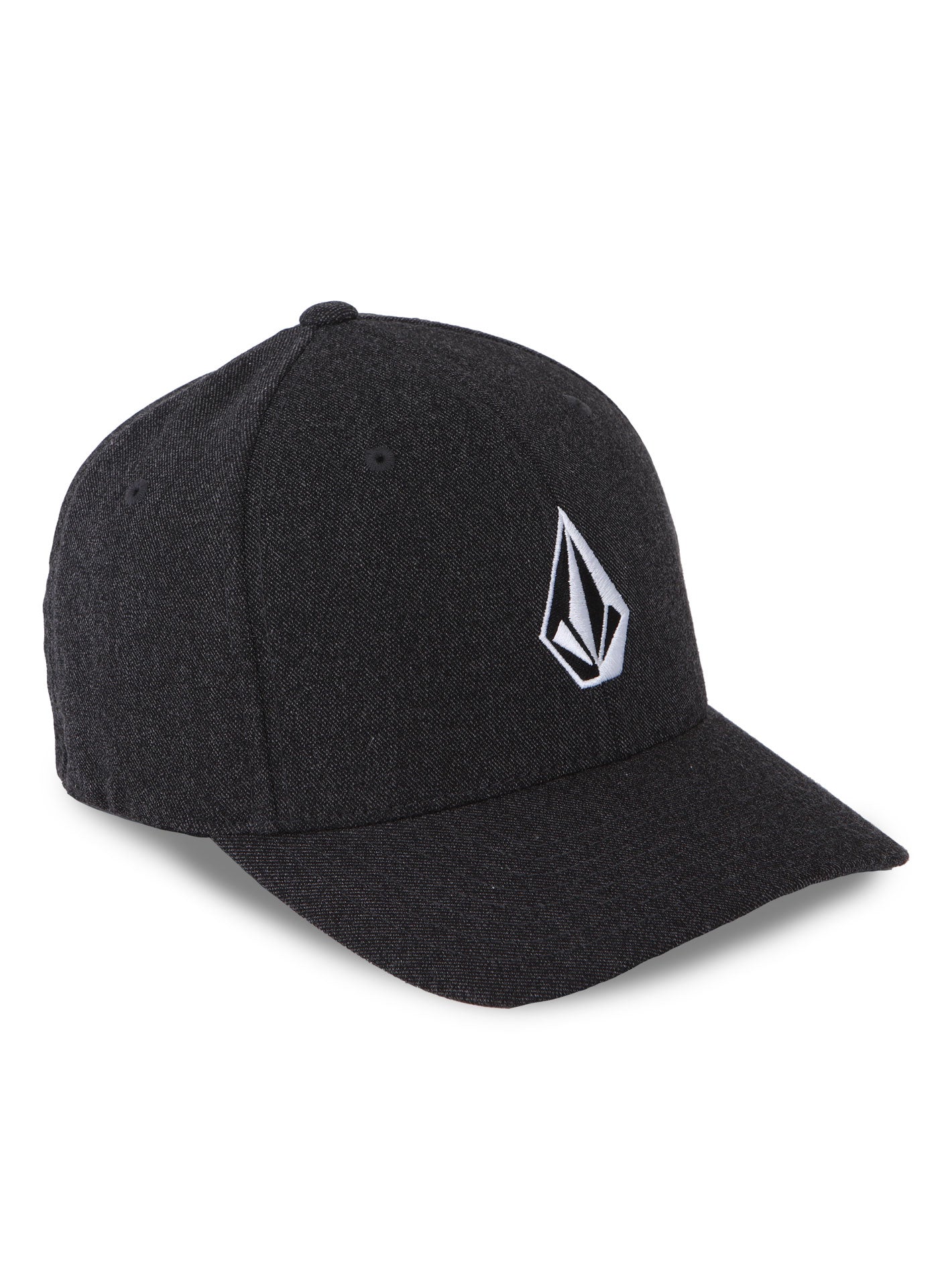 Volcom Full Stone Hthr Flexfit Cap - Charcoal Heather