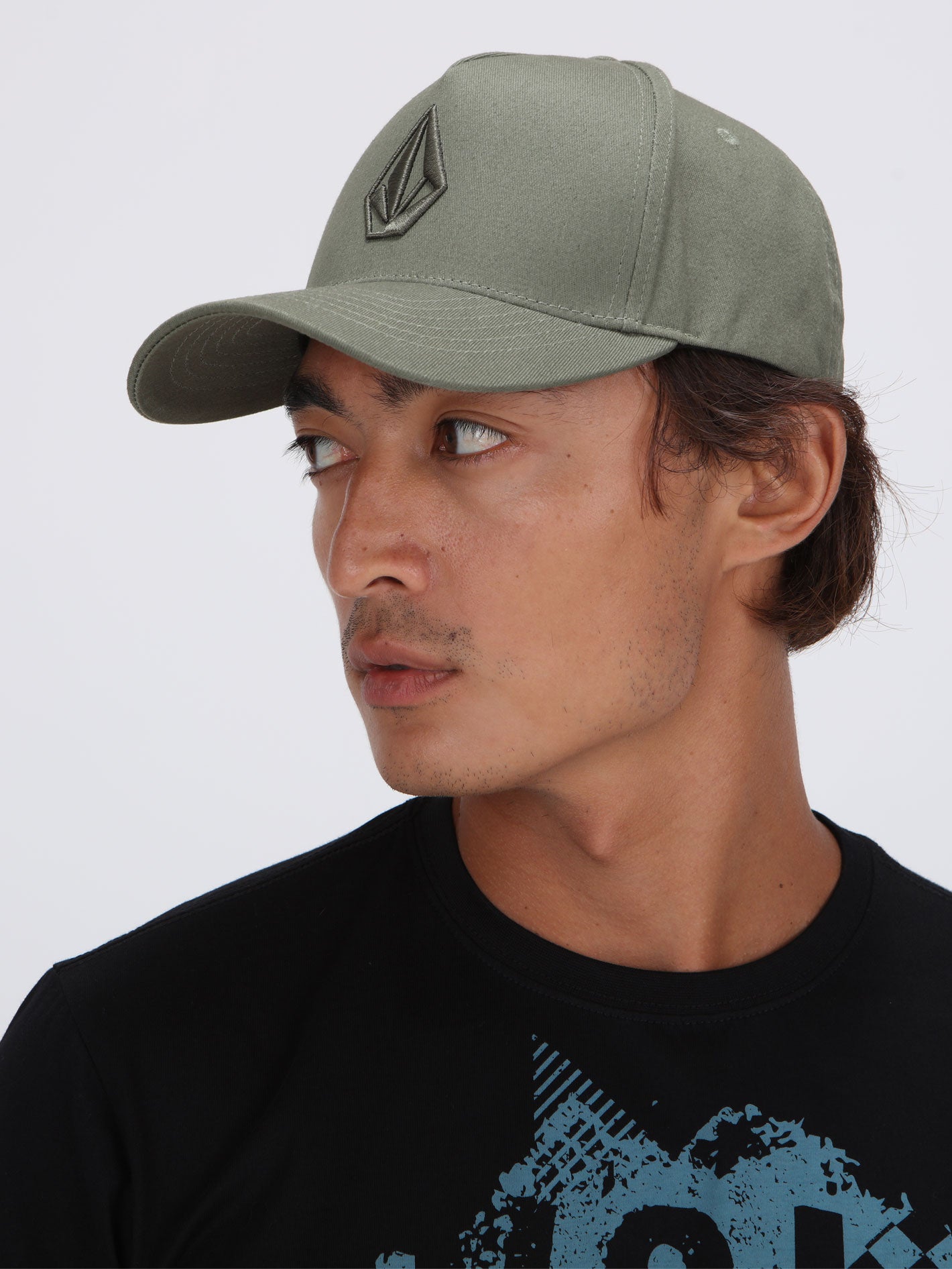 Volcom Embossed Stone Cap - Light Olive