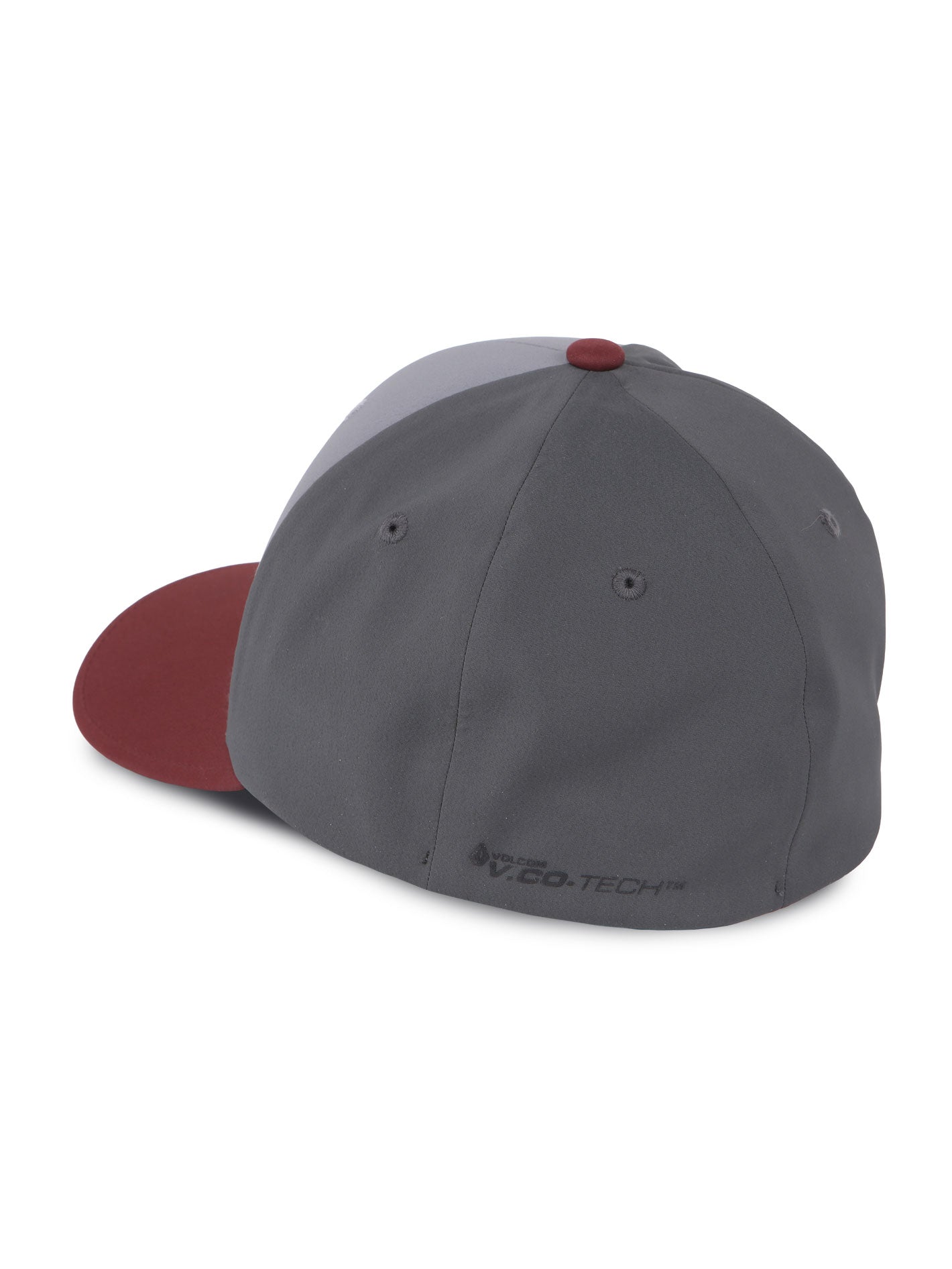 Volcom Stone Tech Flexfit Delta Cap - Burgundy