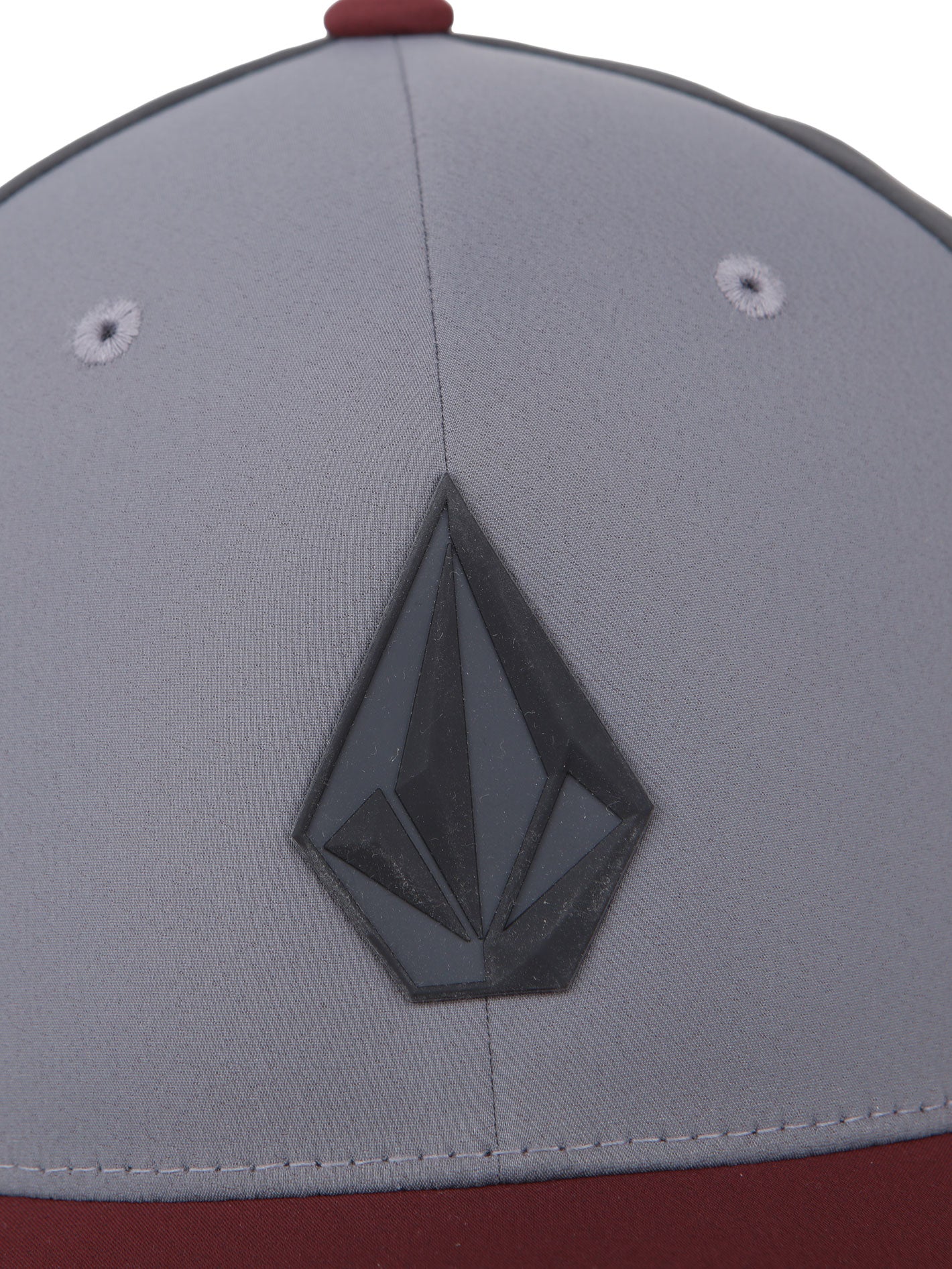 Volcom Stone Tech Flexfit Delta Cap - Burgundy