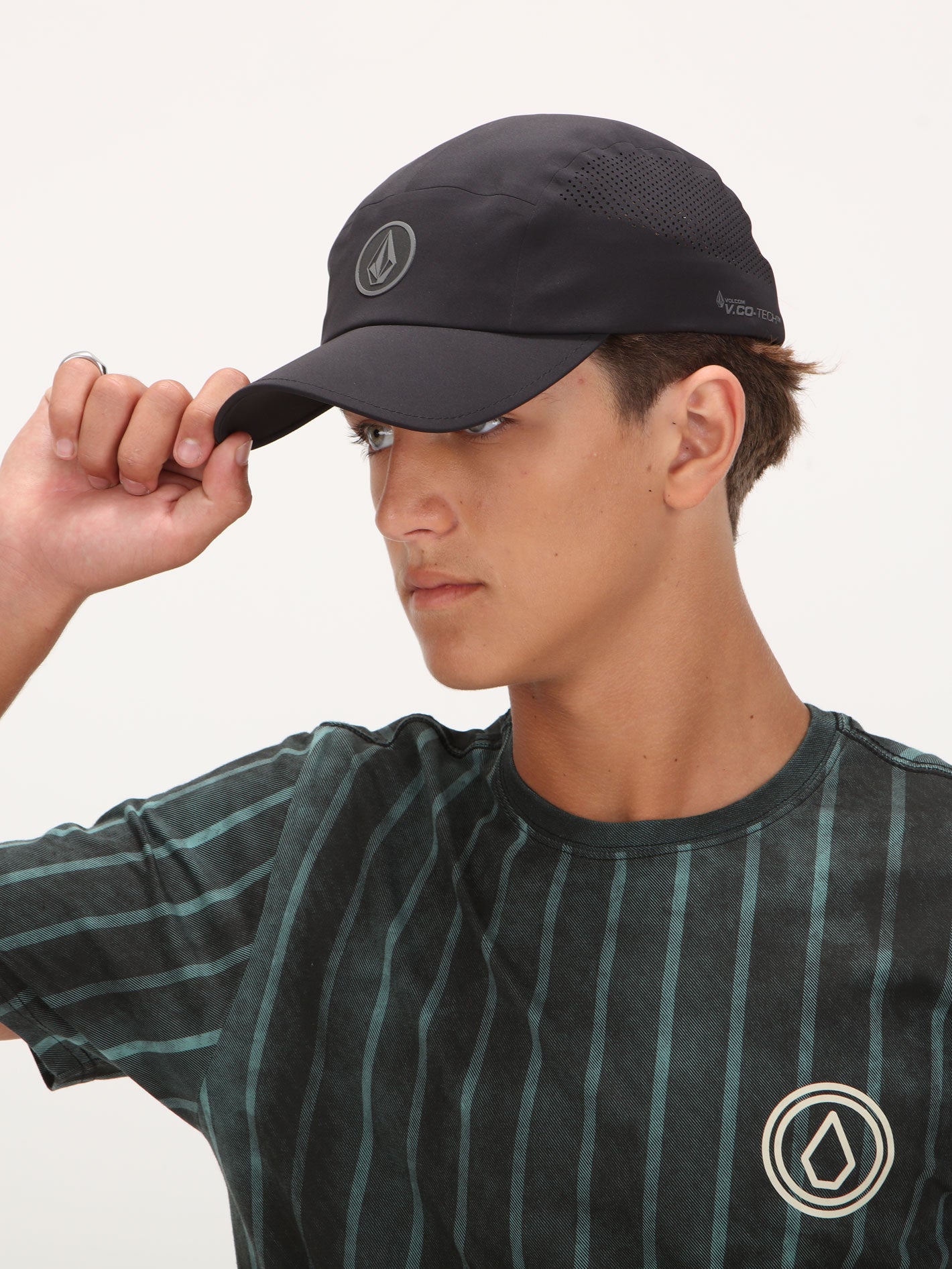 Volcom Stone Tech Delta Camper Cap - Black