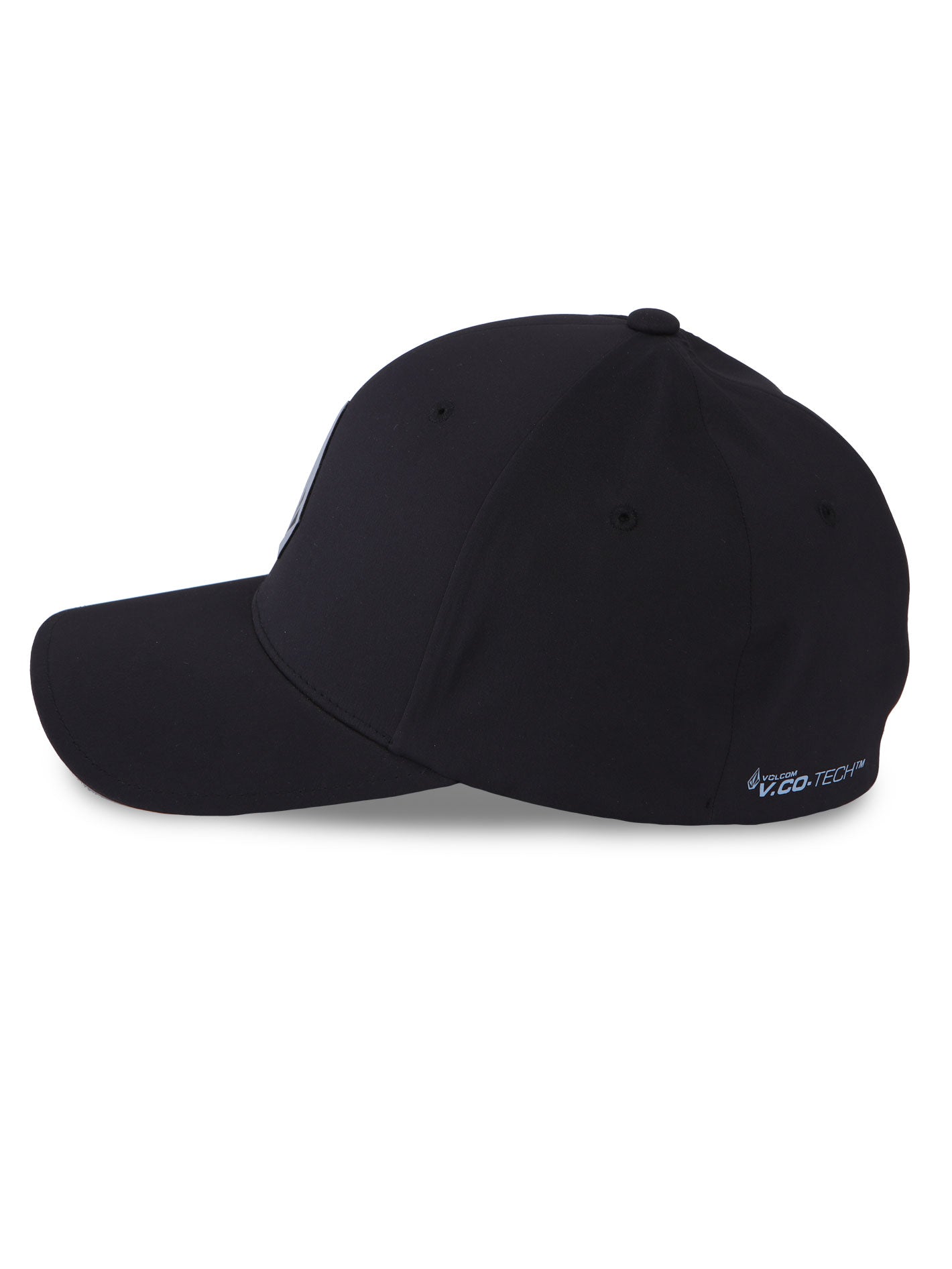 Volcom Stone Tech Flexfit Delta Cap - Black