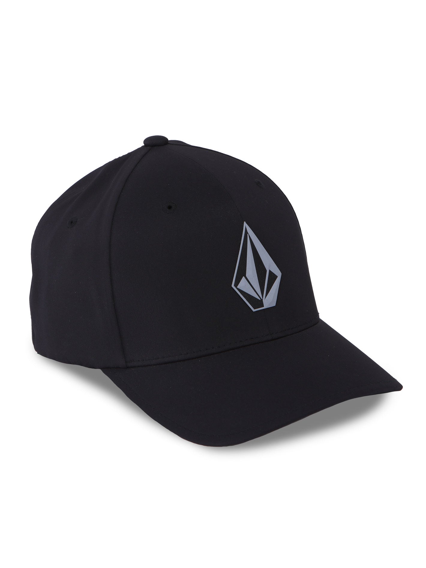 Volcom Stone Tech Flexfit Delta Cap - Black