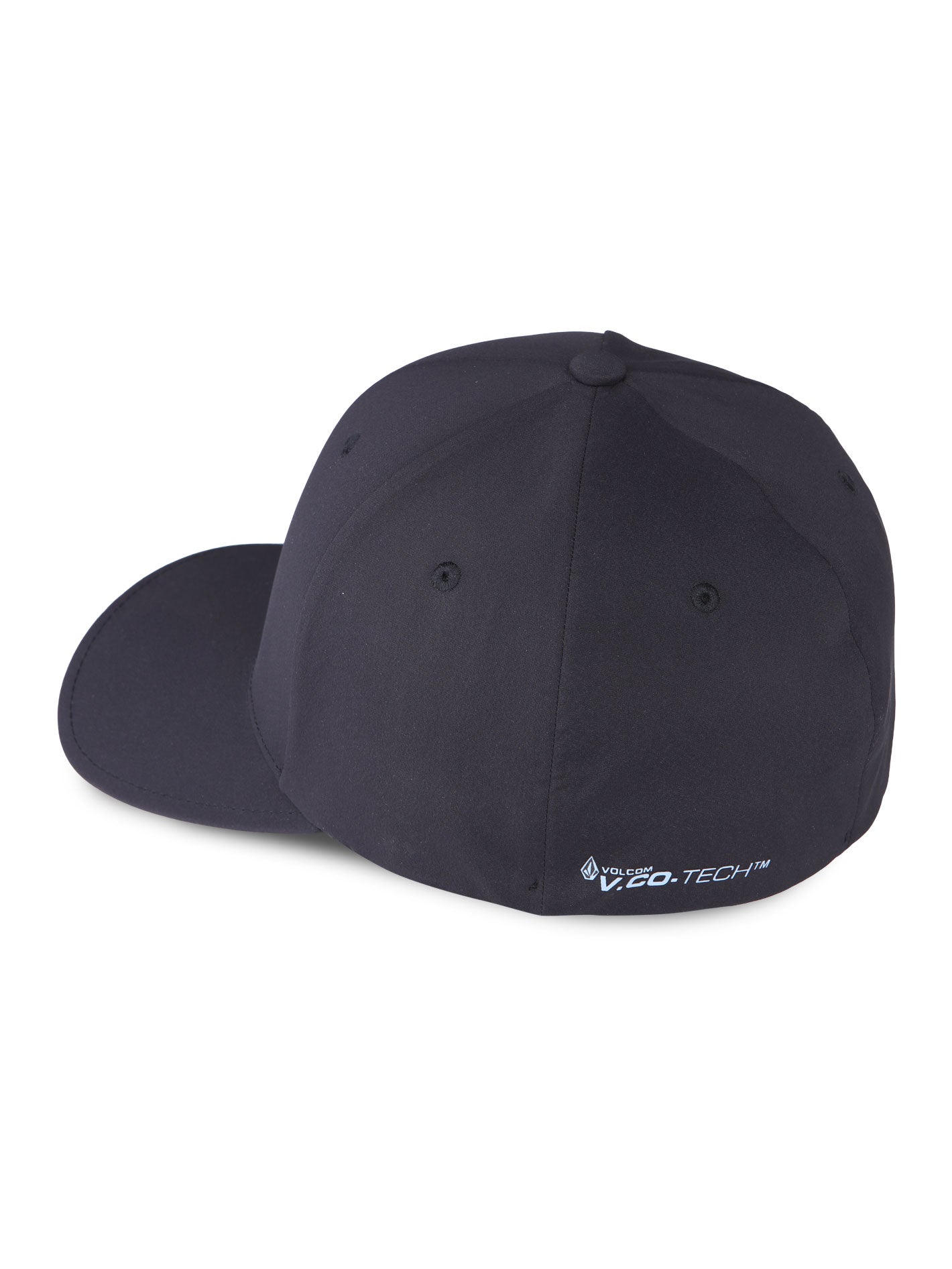 Volcom Stone Tech Flexfit Delta Cap - Black