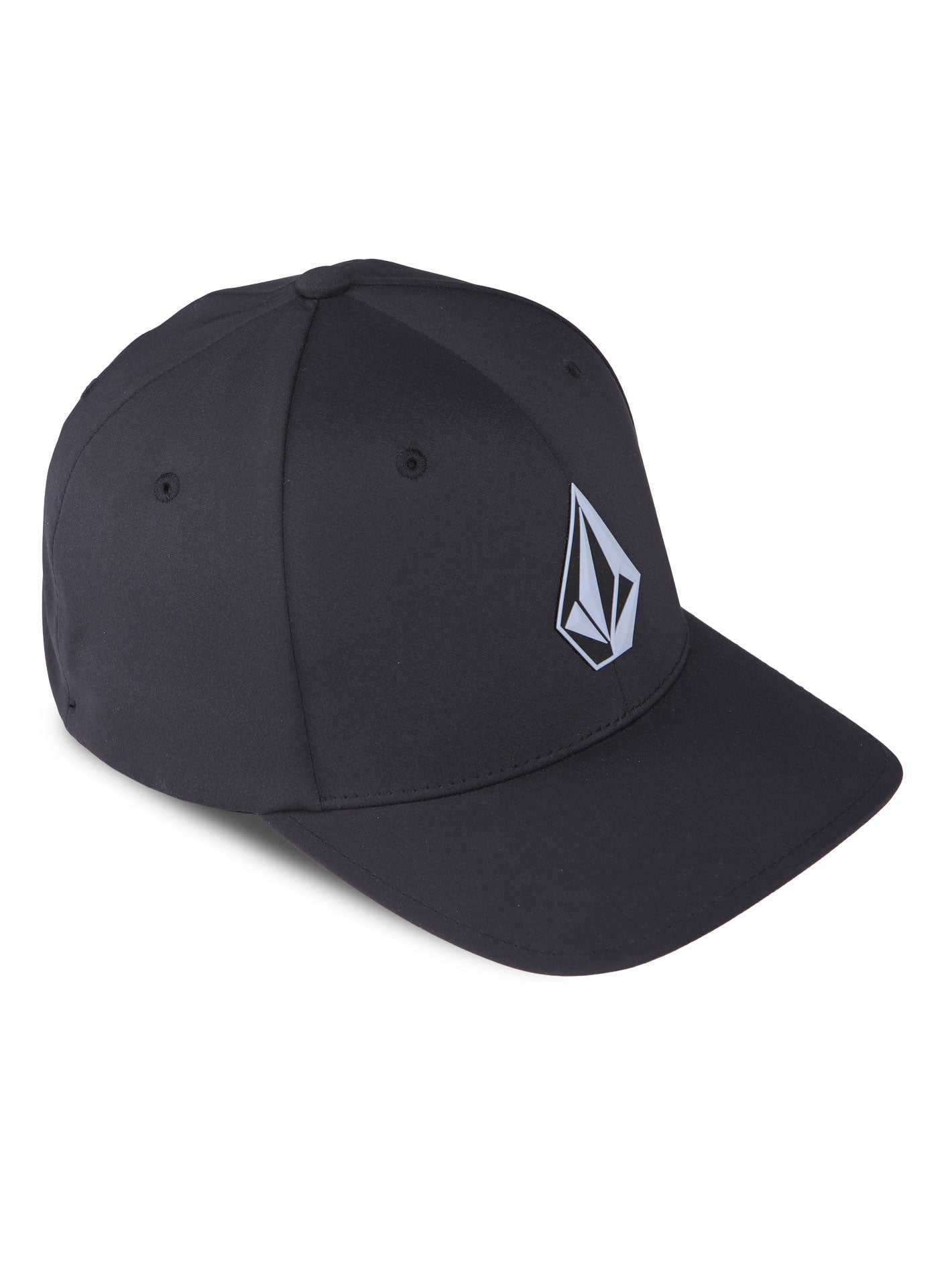 Volcom Stone Tech Flexfit Delta Cap - Black