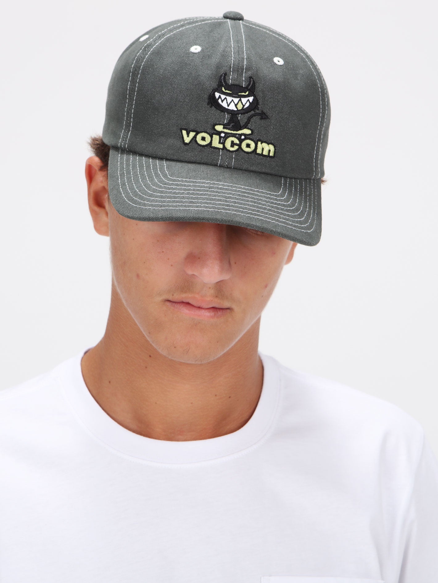 Volcom Chops Adjustable Cap - Wintermoss