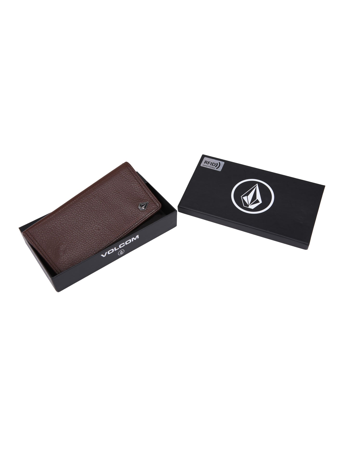 Volcom Single Stone Long Wallet - Brown