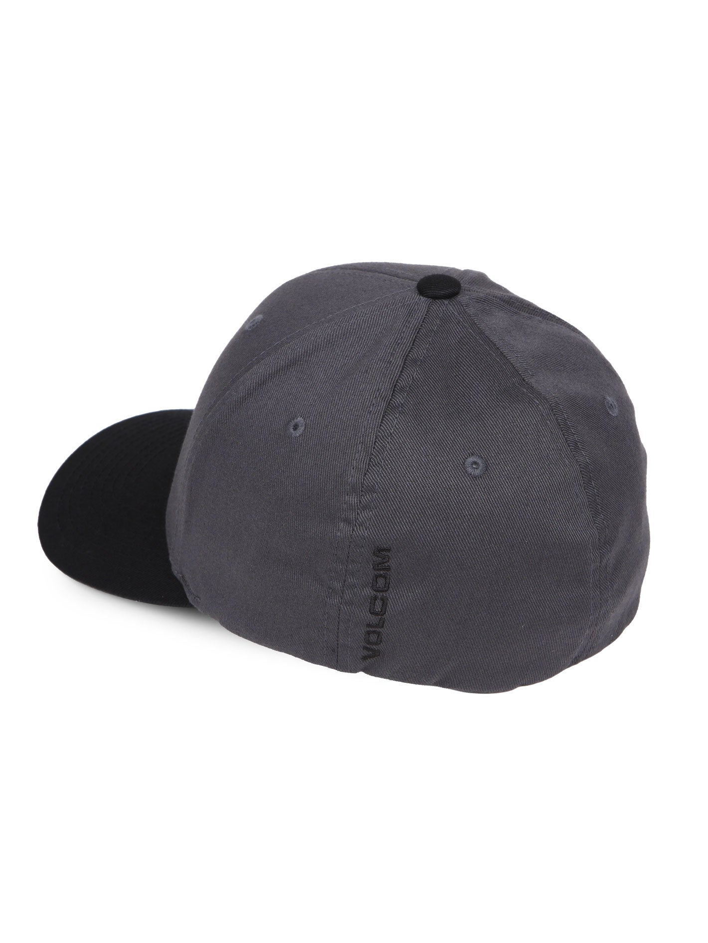 Volcom Full Stone Flexfit Cap - Asphalt Black