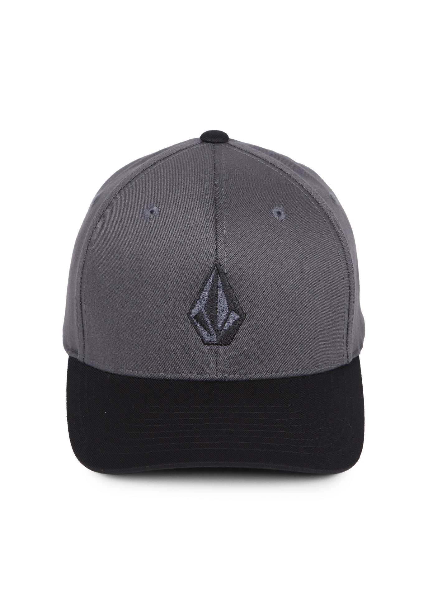 Volcom Full Stone Flexfit Cap - Asphalt Black