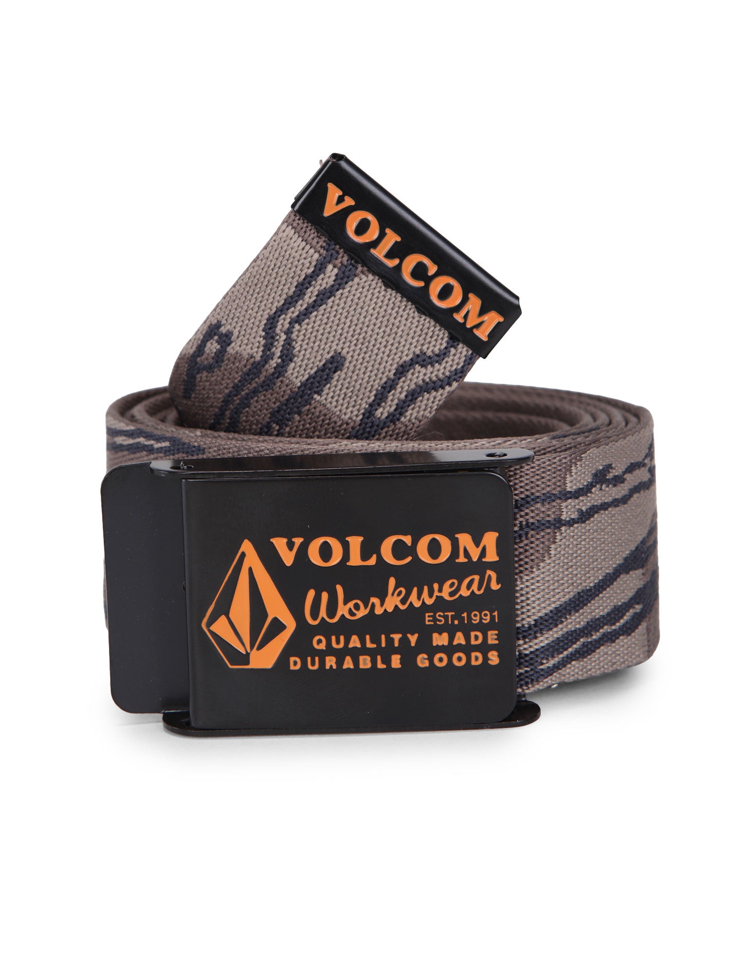 Volcom Workwear Webbing Belt - Brindle