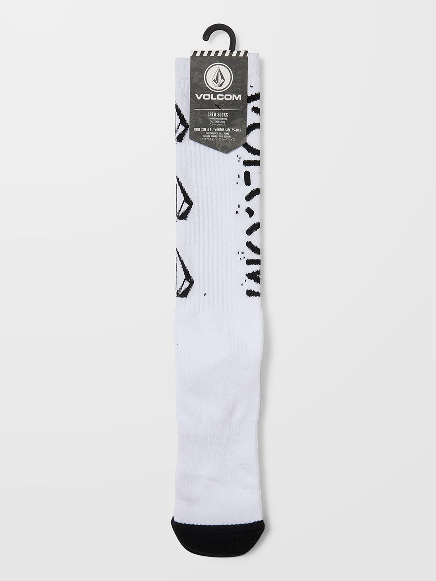 Volcom Off The Krass Sk8 Socks - White