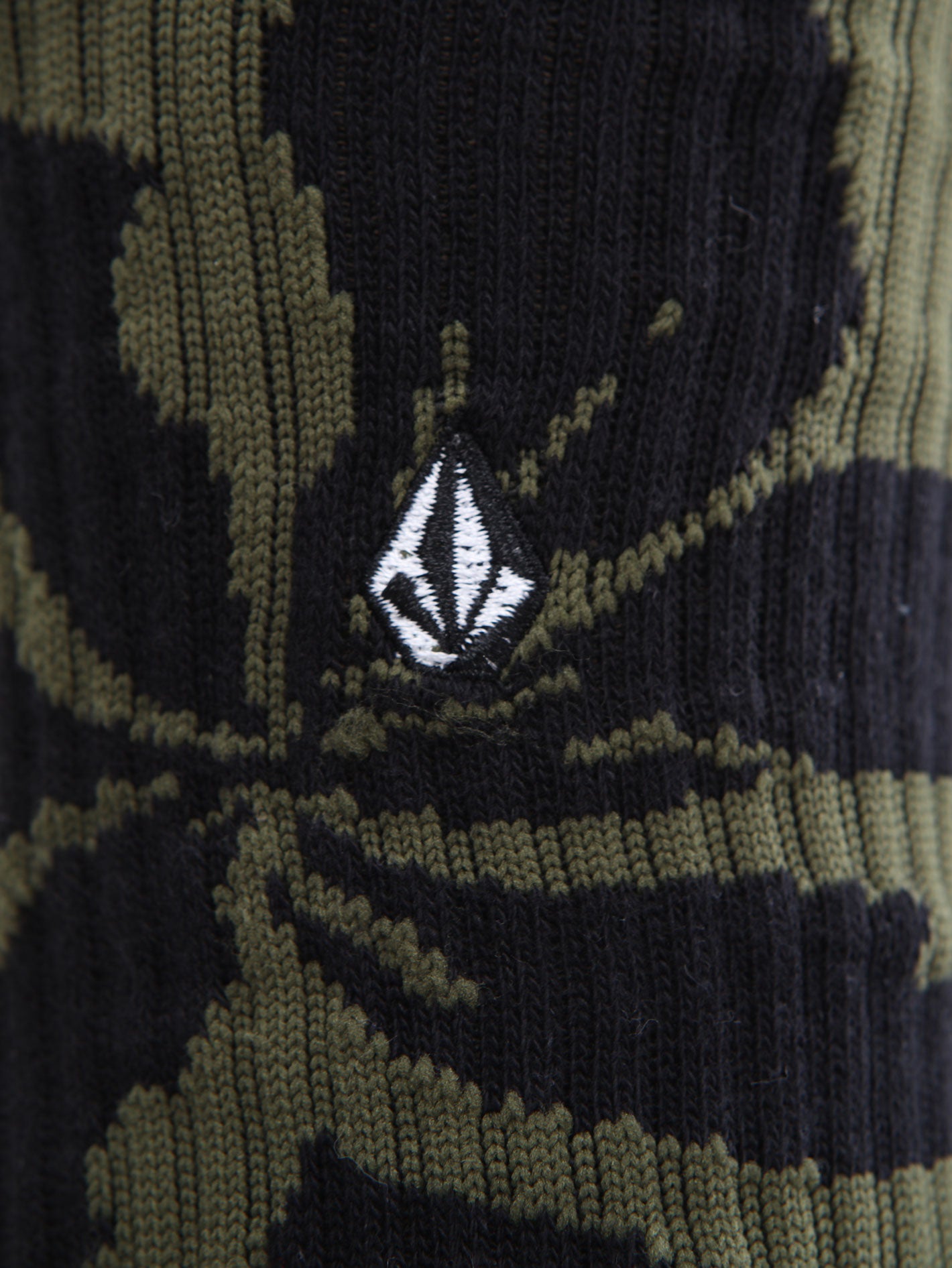 Volcom Print Mixer Socks - Sage Leaf