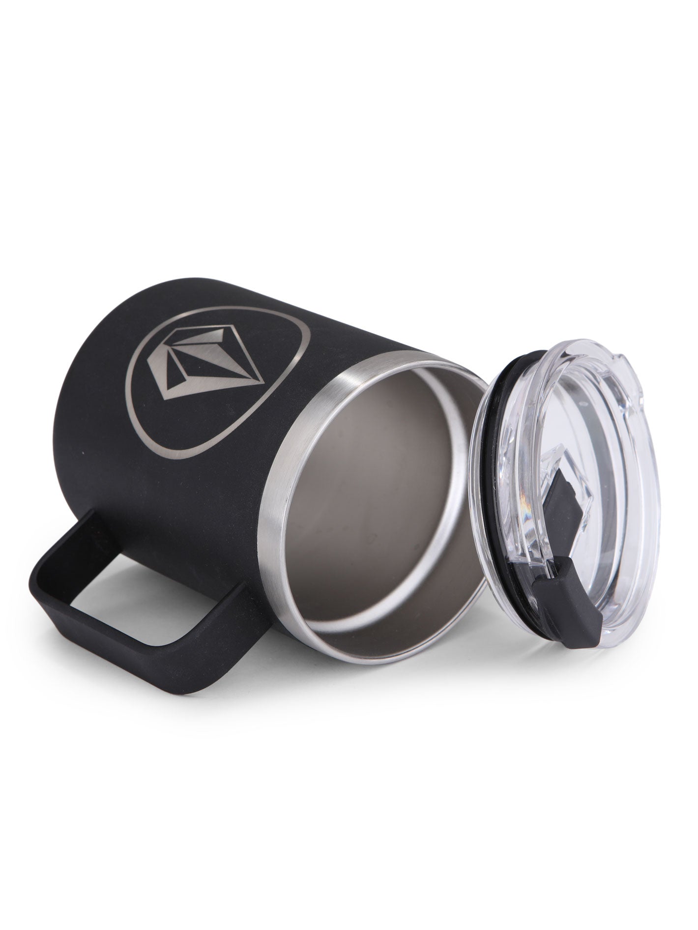 Volcom Shortie Camp Mug - Black White