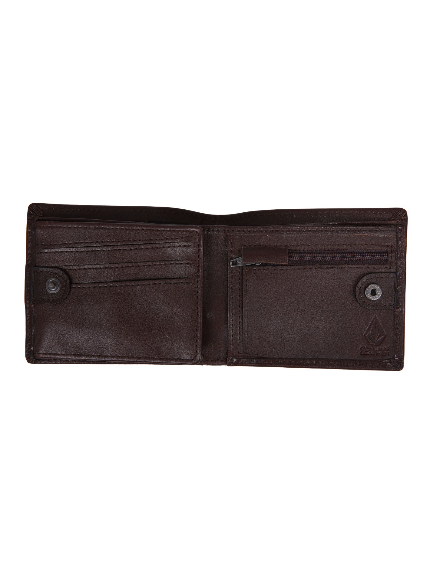 Volcom Single Stone Wallet - Brown