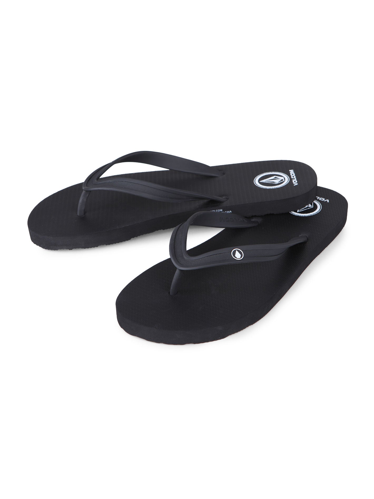Volcom Rocker 2 Solid Sandals - Black White