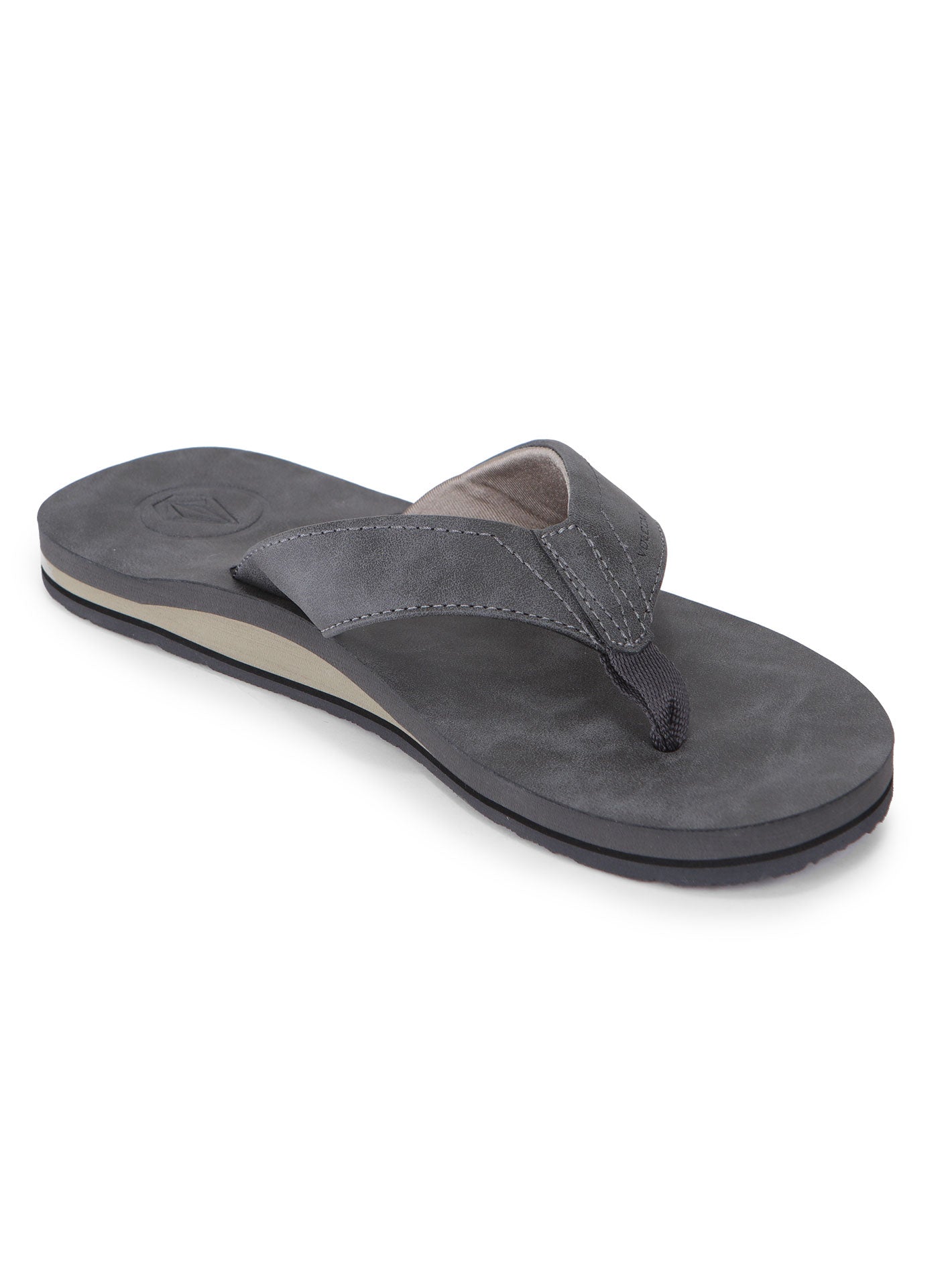 Volcom Victor Lx Sandals - Grey Vintage