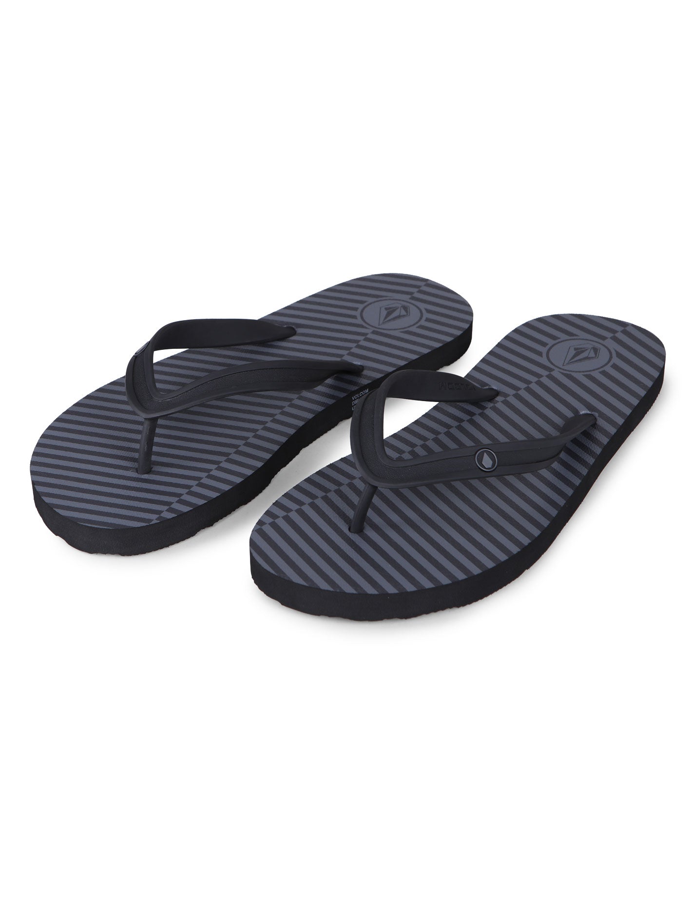 Volcom Rocker 2 Print  Sandals - Black Grey
